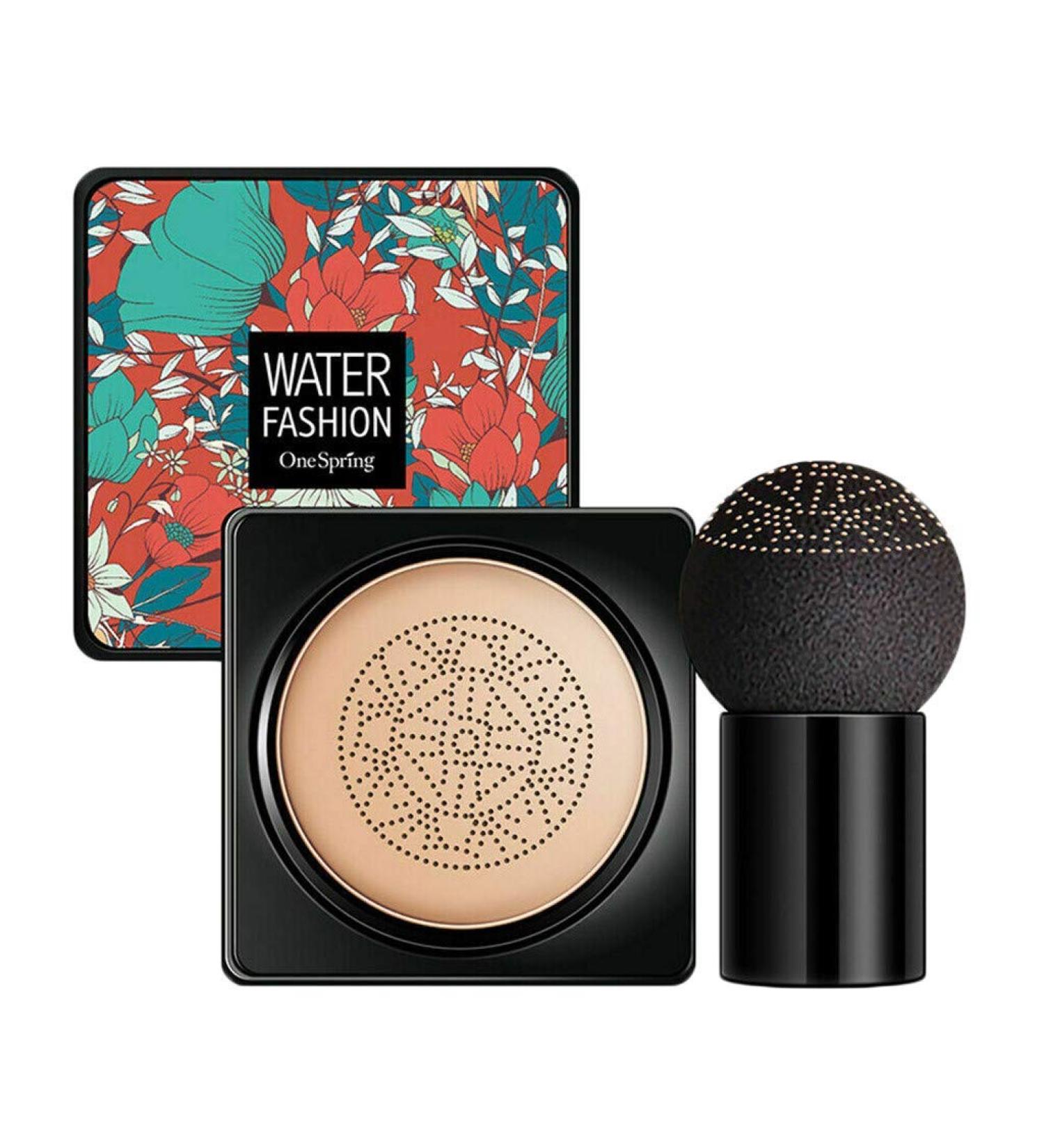 Mushroom Head Air Cushion CC Cream Waterproof Concealer Foundation Cover BB Cream Liquid Foundation Moisturising Makeup Base for Tone Make-up (Natural) - 20g 2 Count (Pack of 1) Natural - Buy Online on GoSupps.com