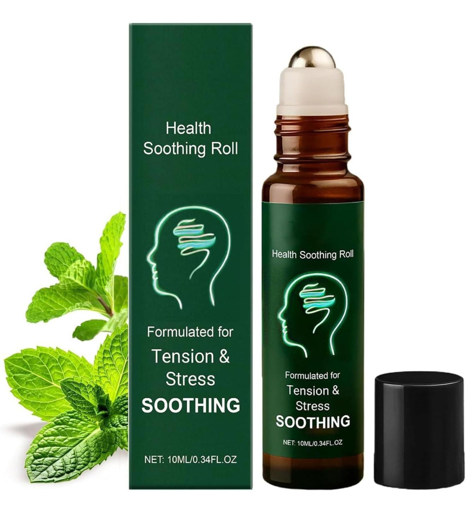 Relief RollOn Head Calm Essential Oil RollOn natural and pure ingredients Peppermint Comfort Stick Refreshing olive oil aromatherapy1pc - Buy Online on GoSupps.com