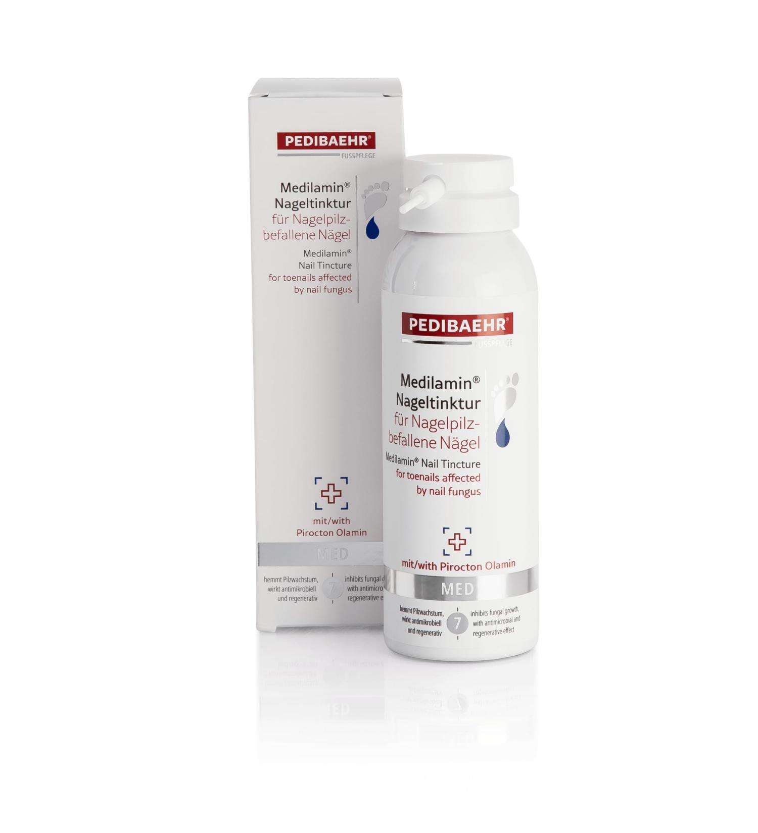 Pedibaehr Medilamin Nail Tincture - Treat Fungal Infections & Strengthen Nails | International Shipping Available - Buy Online on GoSupps.com