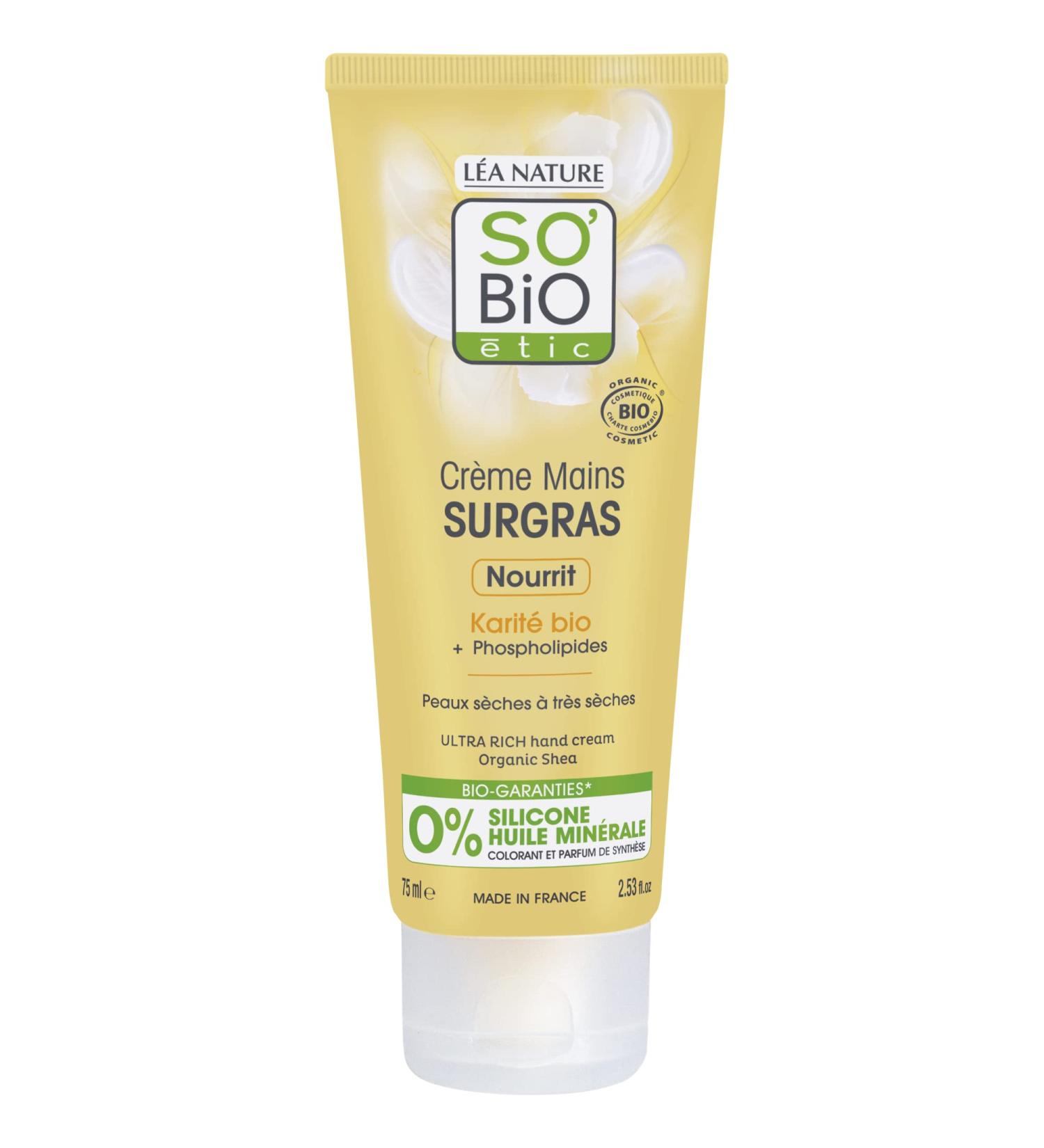 So Bio Etic Organic Shea Hand Cream - Buy Online on GoSupps.com