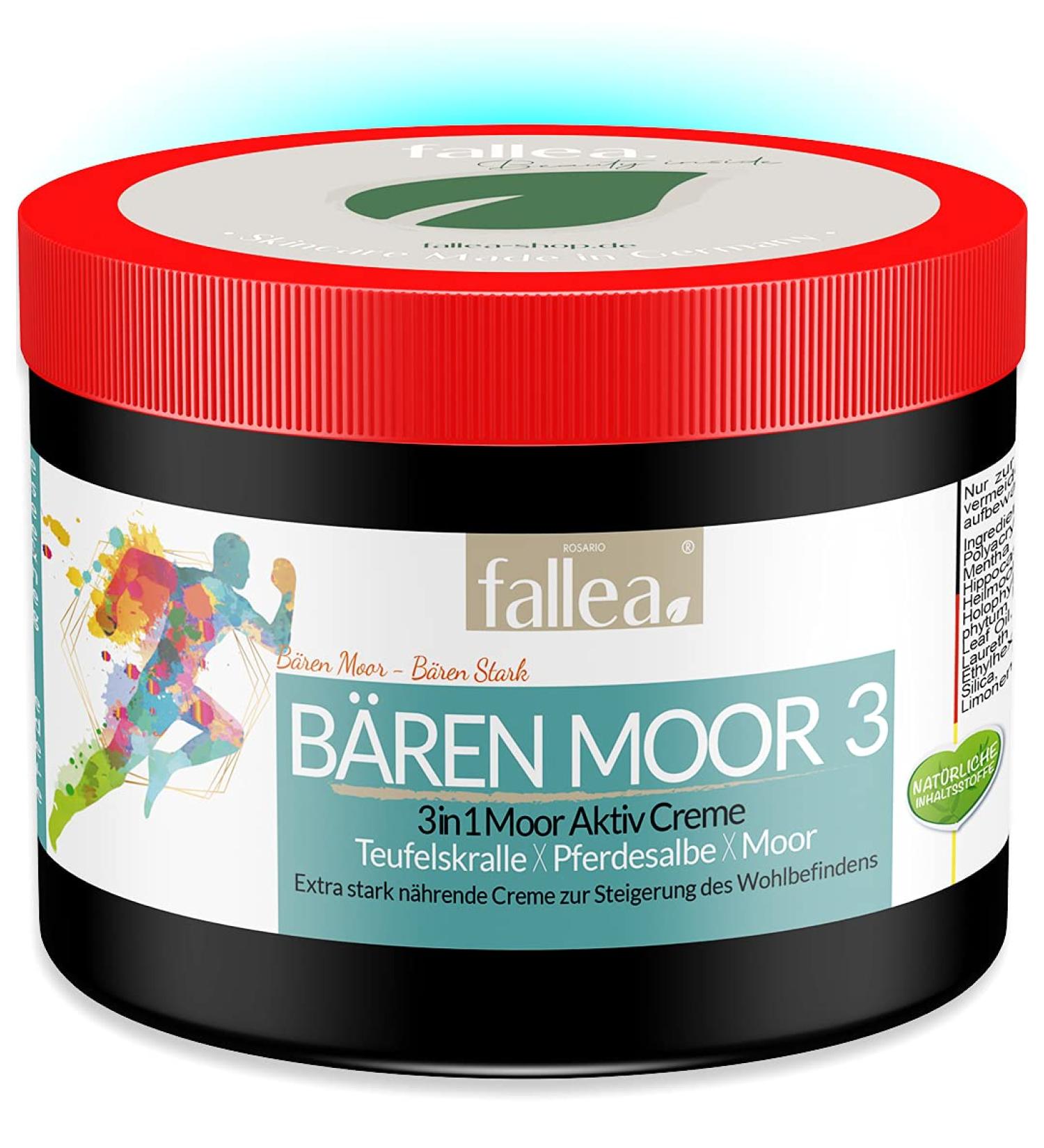 Fallea B ren Moor 3in1 Horse Ointment - 5 x 500ml with Devil Claw & Moor - Soothing Relief for Muscles Joints & Body - 4+1 Free| - Buy Online on GoSupps.com