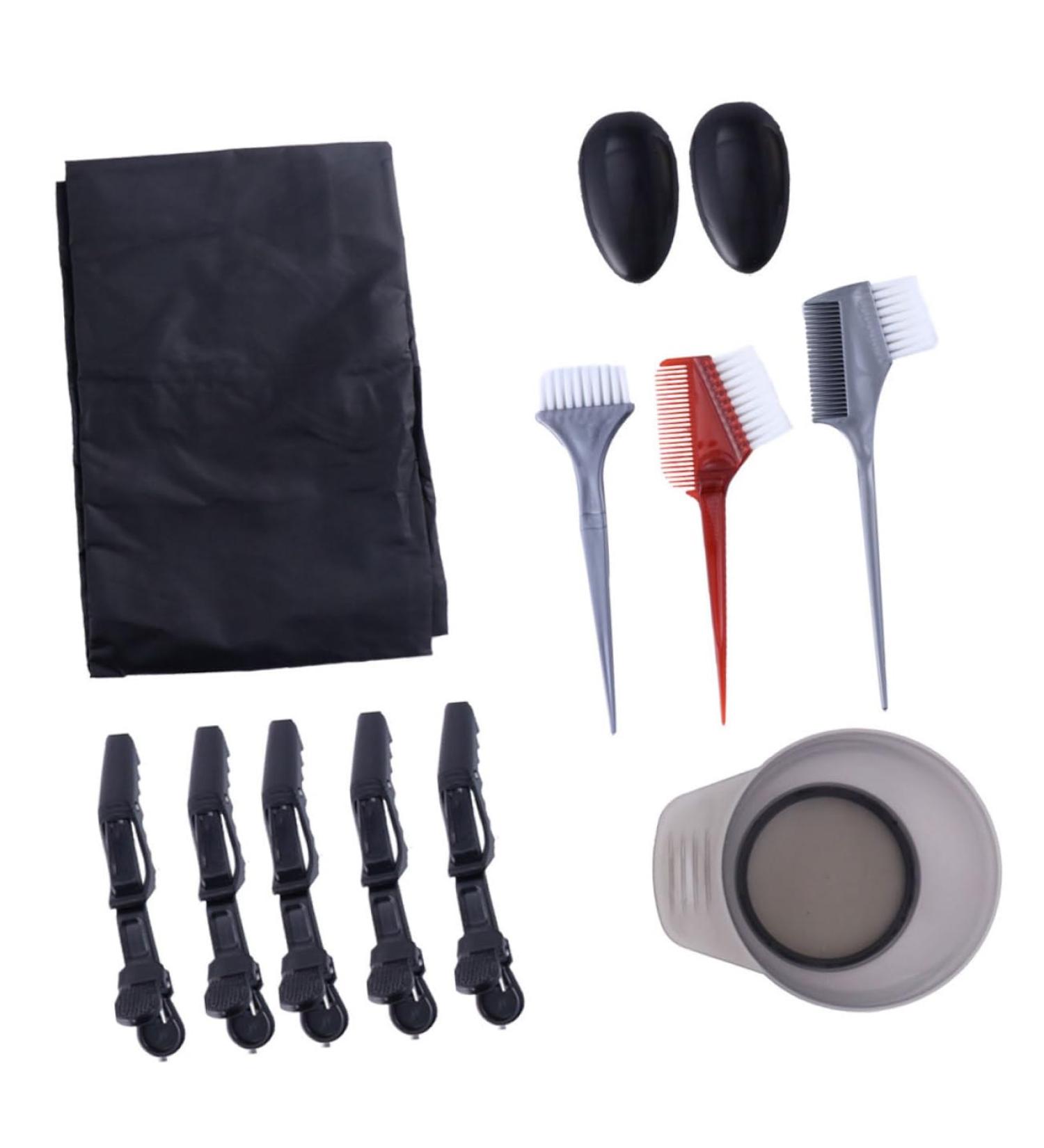 Ipetboom Hair Coloring Products Set Hair Color Kit Plastic Apron Hair Dye Hair Coloring Brush - Buy Online on GoSupps.com