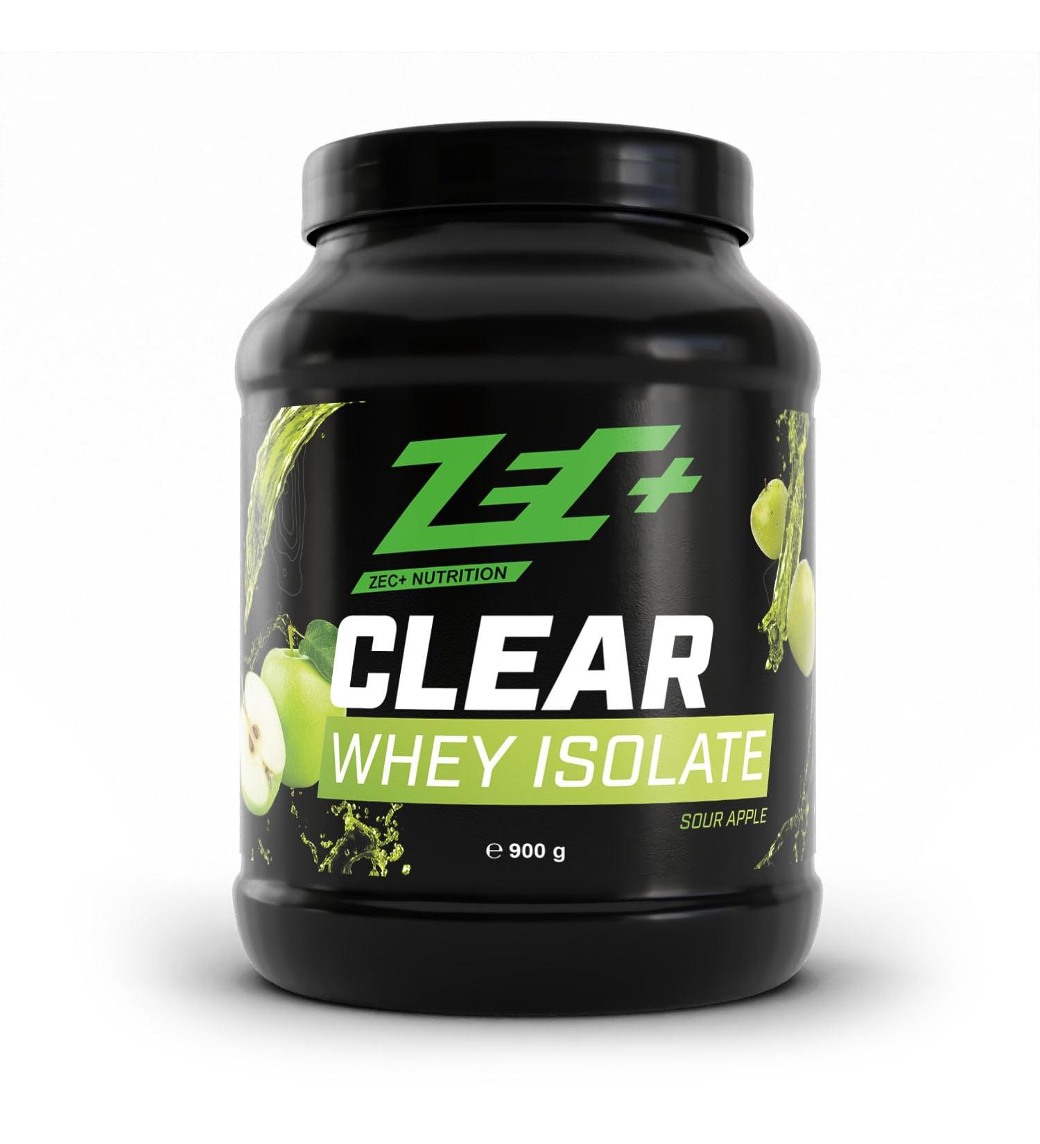Zec+ Clear Whey Isolate (900g) Pomme acide - Prot ines - Prot ines claires Pomme acide 900g