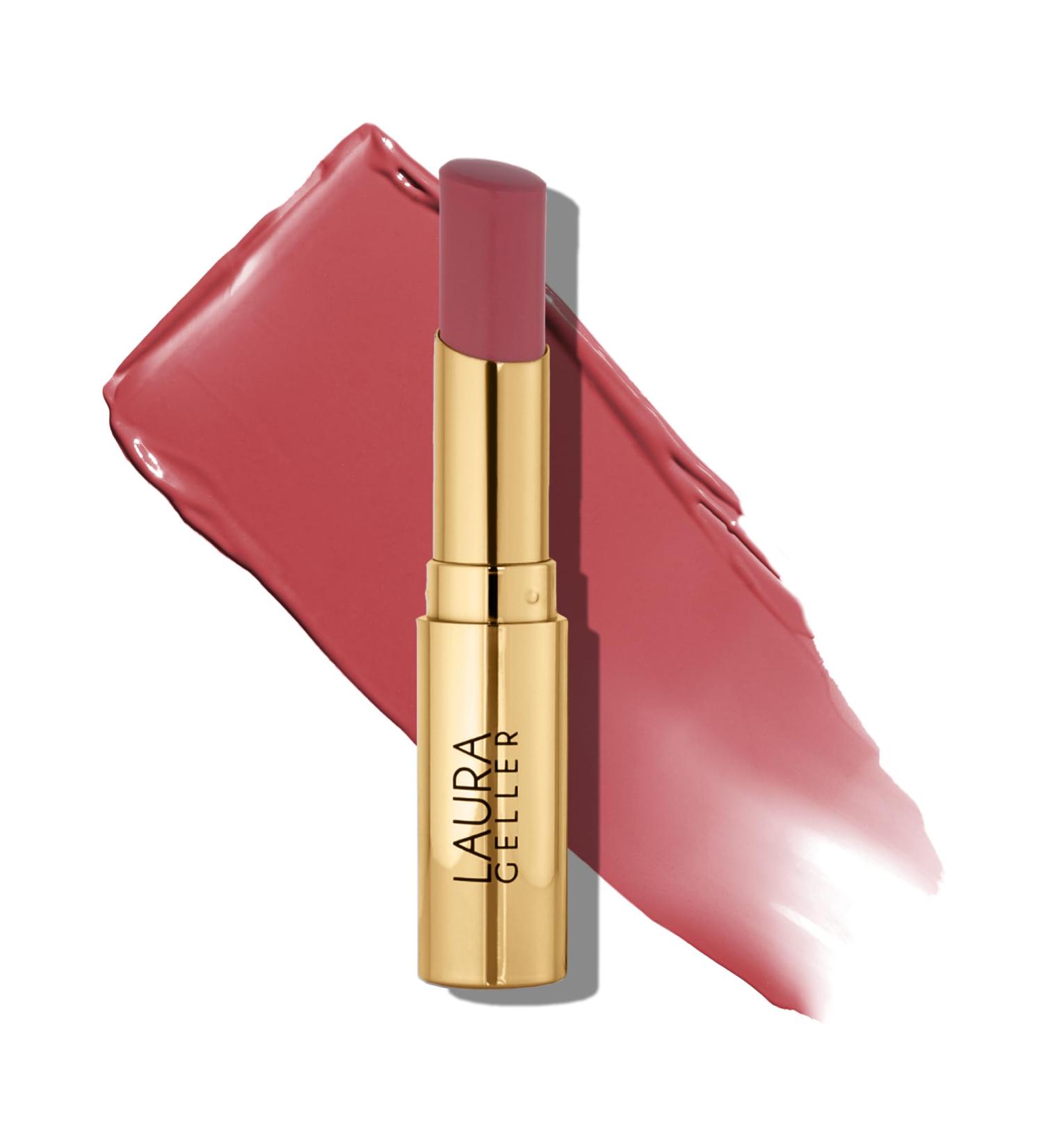 Laura Geller Jelly Balm Tinted Lip Balm - Figger Than Life - Hydrating Vitamin E - Semi-Shine Finish - Buy Online on GoSupps.com