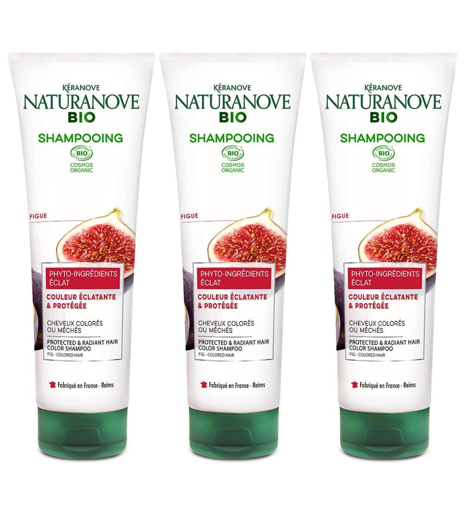 K ranove Naturanove Bio - Certified Organic Fig Shine Shampoo - For Colored Hair - 250 ml - Pack of 3 - Buy Online on GoSupps.com
