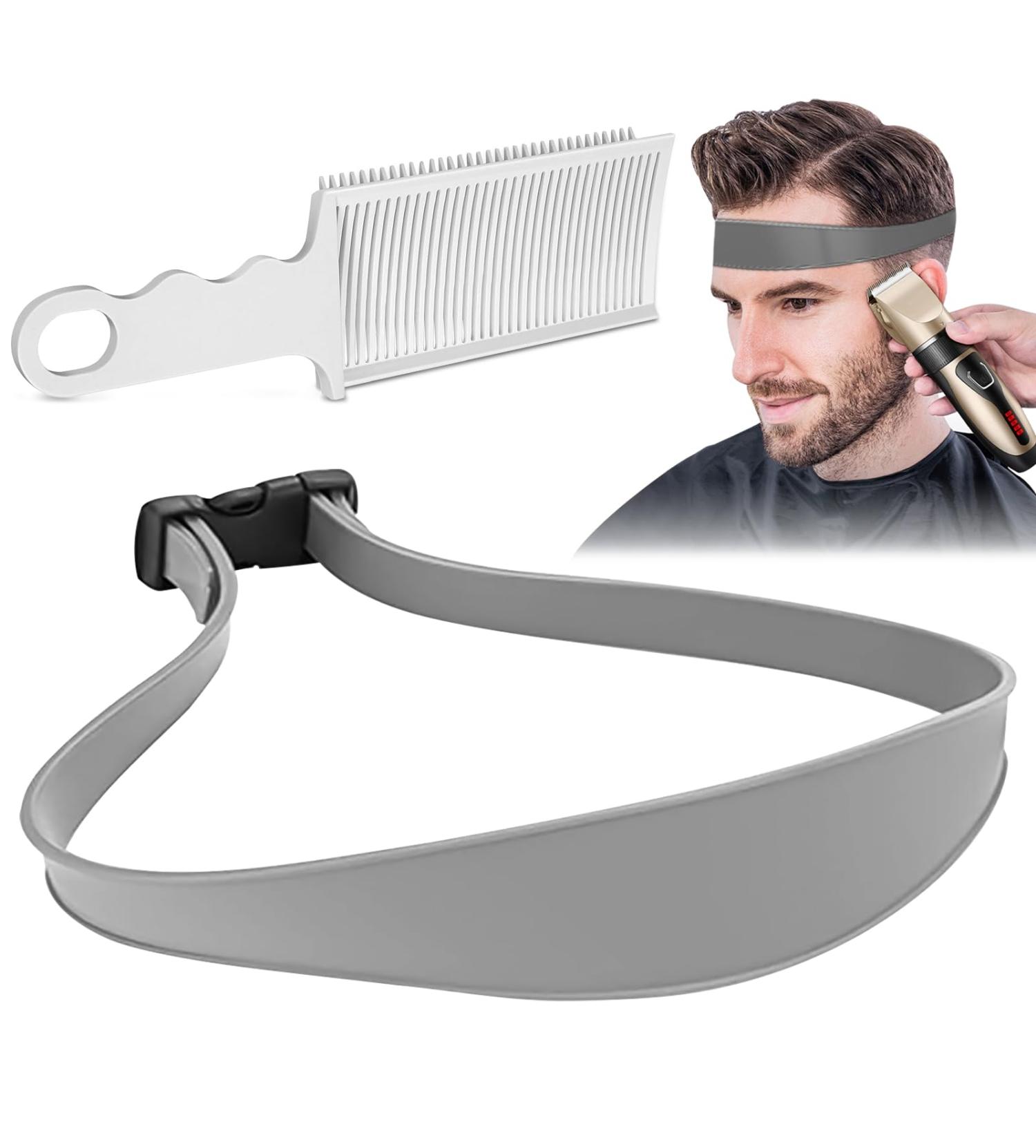 Professional Miliaflick Hair Cutting Edge Tool - Adjustable 2-Piece Guide for DIY Home Haircuts - Perfect for Fades - Silicone Instructions Included - Buy Online on GoSupps.com