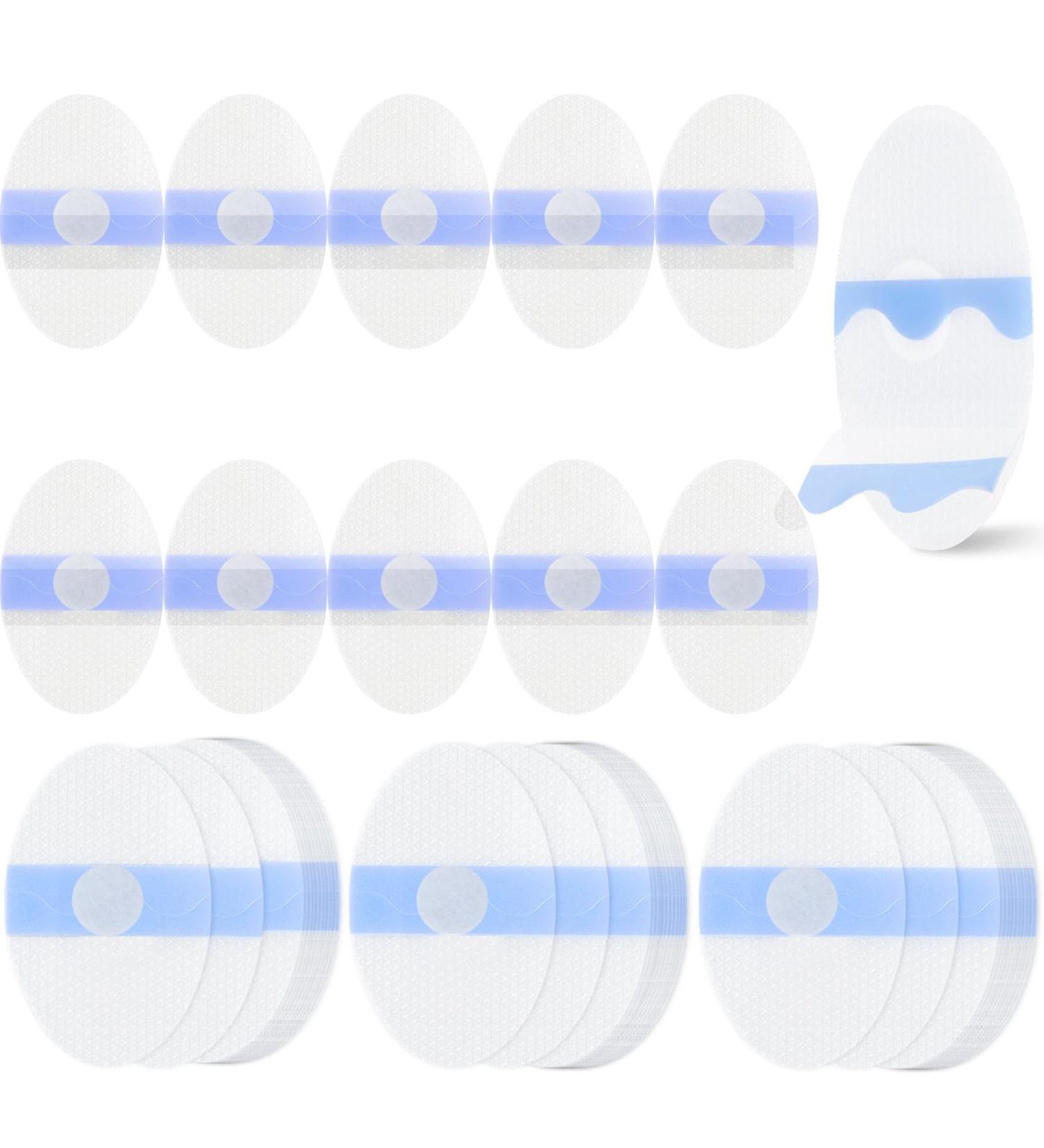 Buy Whaline 60Pcs Silicone Ear Patches - Waterproof Self-Adhesive Ear Covers for Bath Swimming & Water Sports (Blue) - International Shipping Available - Buy Online on GoSupps.com