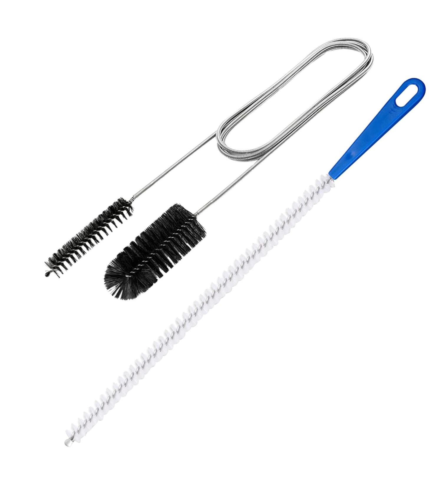 MCAORI 61inch Double Ended Nylon Pipe Cleaner Brush Drain Unblocker Tools with 17inch Sink Unblocker Brush for Plug Hole - Buy Online on GoSupps.com