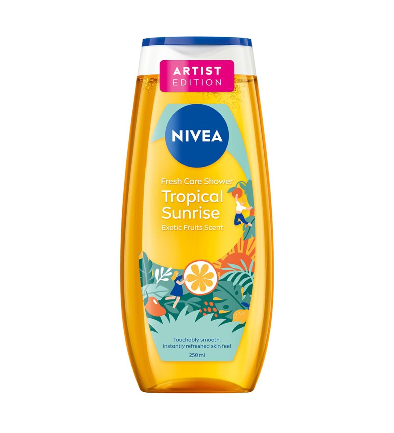 Beiersdorf AG NIVEA Shower Gel Tropical Sunrise 250ml - Buy Online on GoSupps.com