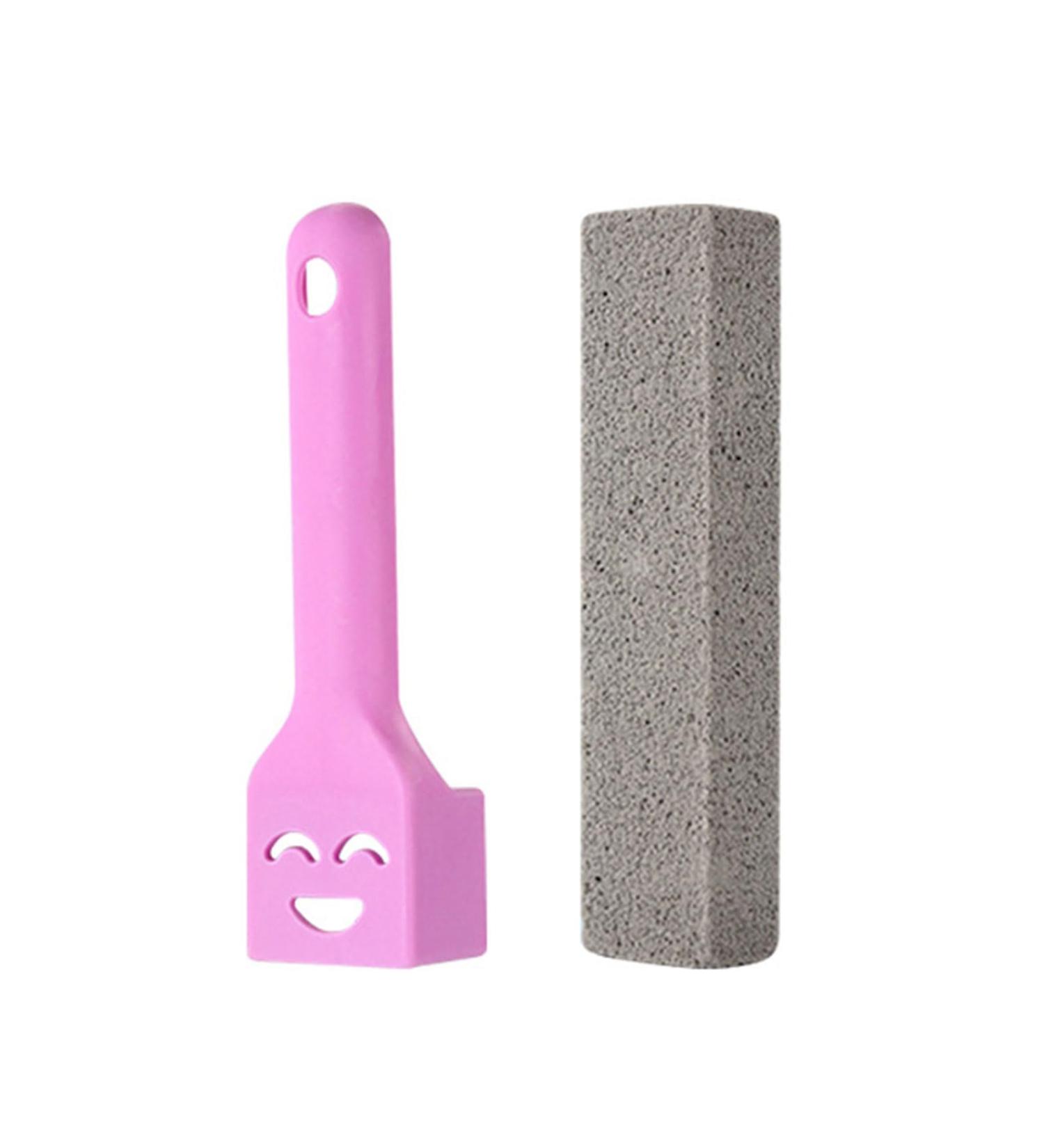 Toilet Bowl Cleaner Pumice Stone Water Stain Remover With Ergonomic Handle Powerfully Removes Toilet Bowl Rings Toilet Cleaning Stick Powerful Brush Household Accessories - Buy Online on GoSupps.com