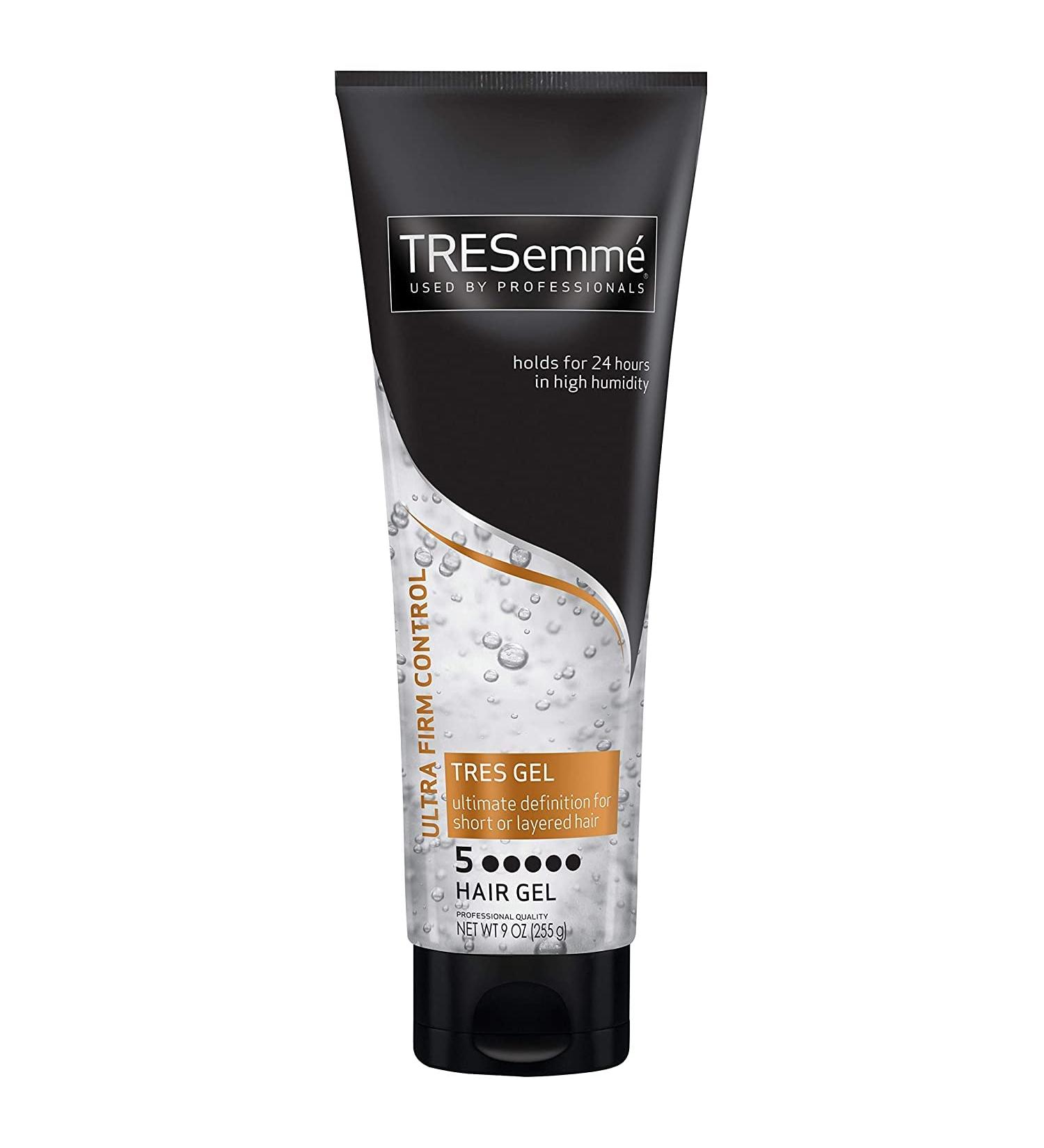 Tresemme Tres Gel Ultra Firm Control Hair Gel 9 oz - Strong Hold & Styling - Buy Online on GoSupps.com