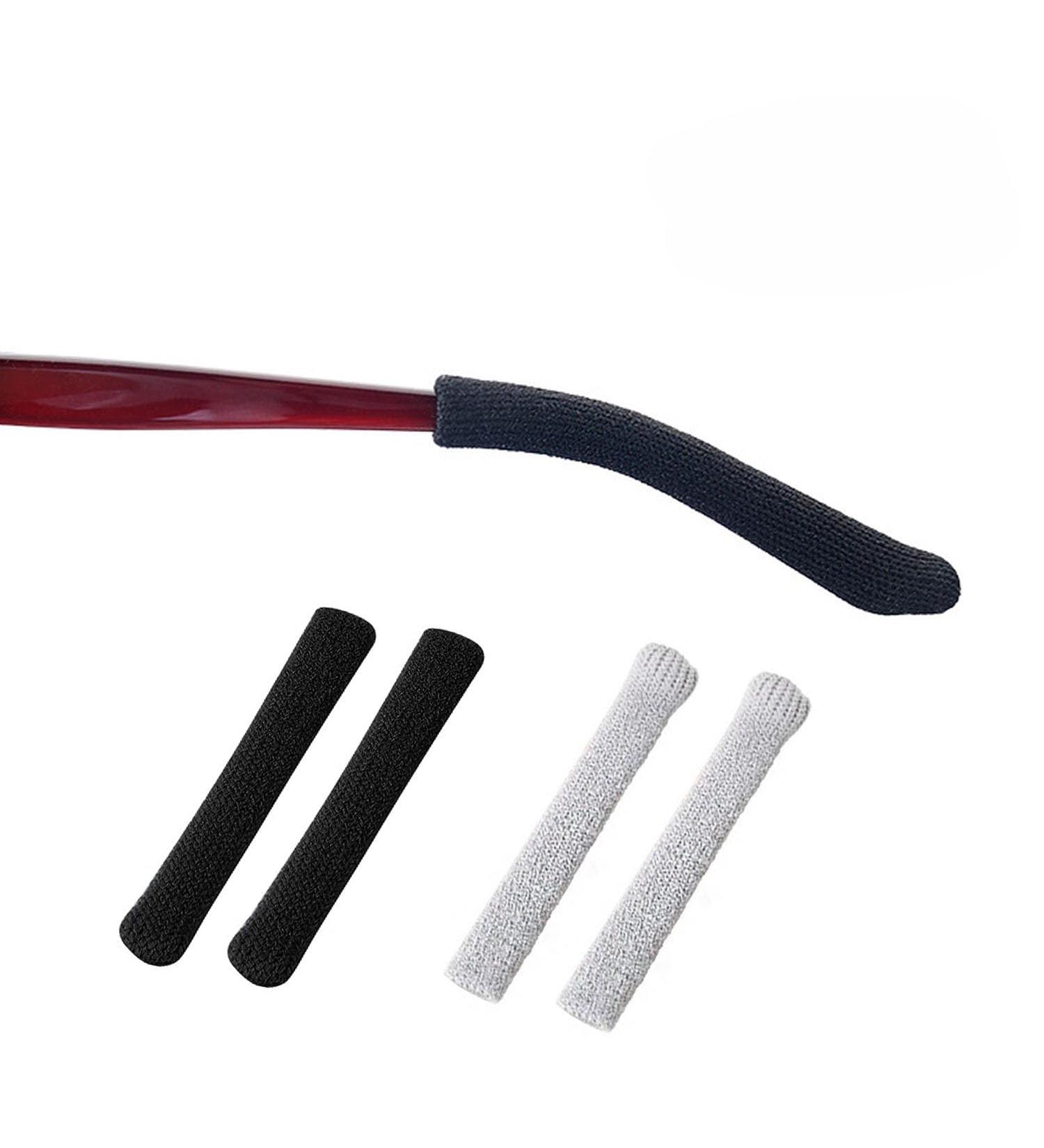 Buy Anti-Slip Glasses Ear Pads - 2 Pairs in Black/Gray | Comfortable Glasses Accessories for Secure Fit - Buy Online on GoSupps.com
