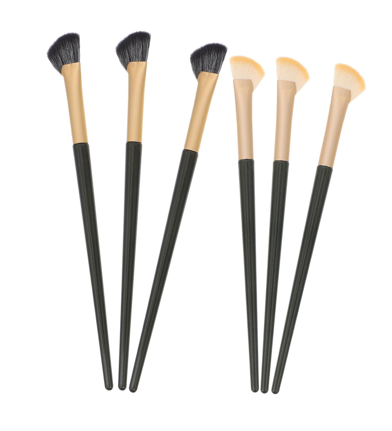 Housoutil Eyeshadow Brush 6 Pcs Brow Brush Angled Eyeliner Brush Eyeliner Brushes Eye Liner Brush Eye Shadow Brush Tool Eyes - Buy Online on GoSupps.com