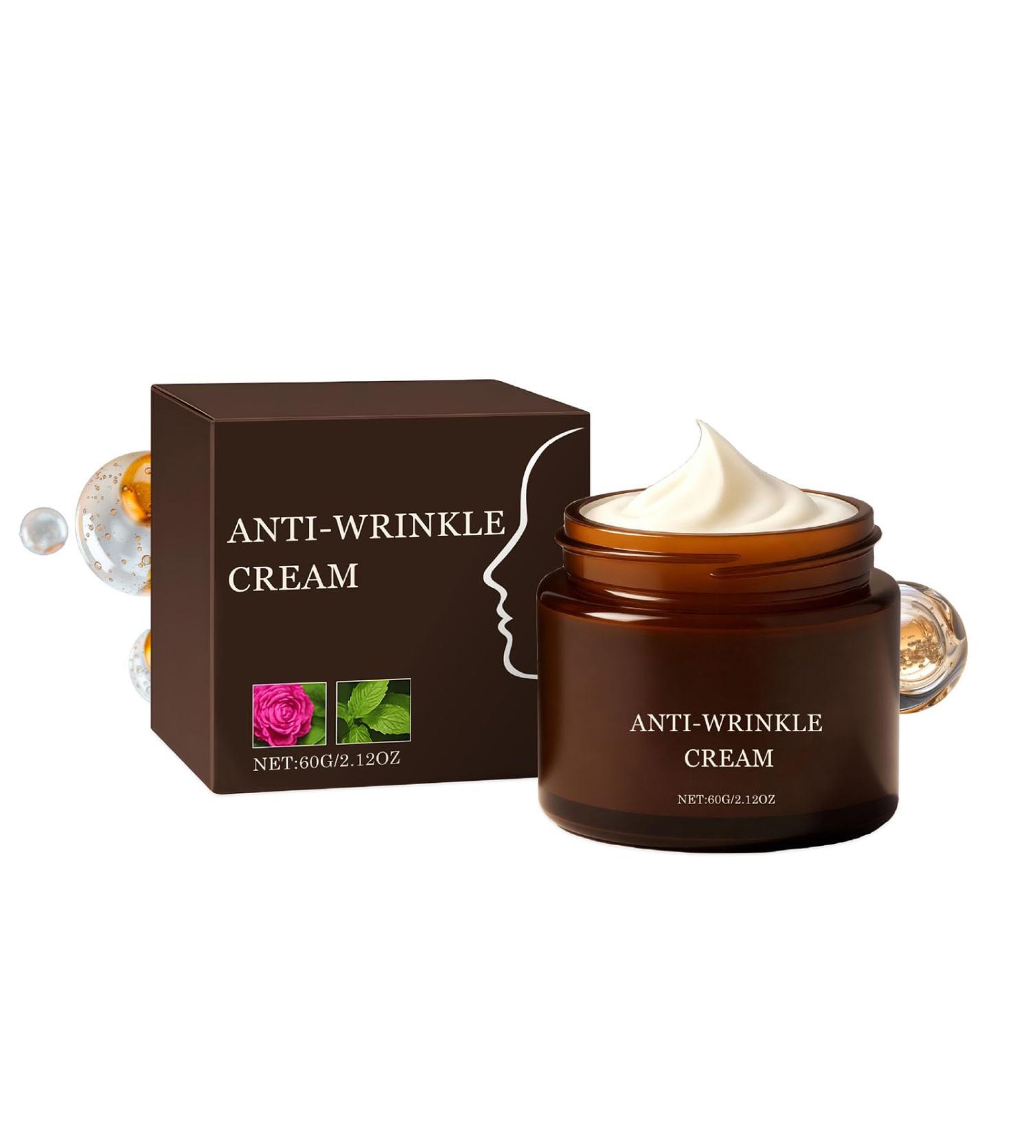 Retinol Anti-Aging Cream Retinol Facial Serum Moisturizes and Hydrates Reduces Wrinkles and Fine Lines Firming and Moisturizing Cream Suitable for All Skin Types 2.12 oz - Buy Online on GoSupps.com