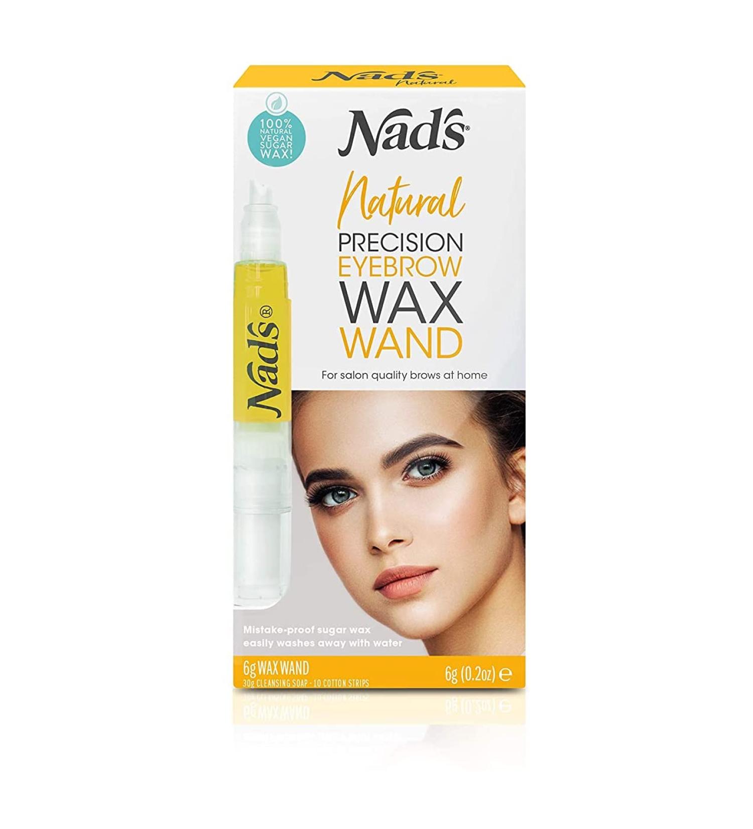 Nadâ€™s Eyebrow Shaper Wax Kit - Natural Hair Removal for All Skin Types - Buy Online on GoSupps.com