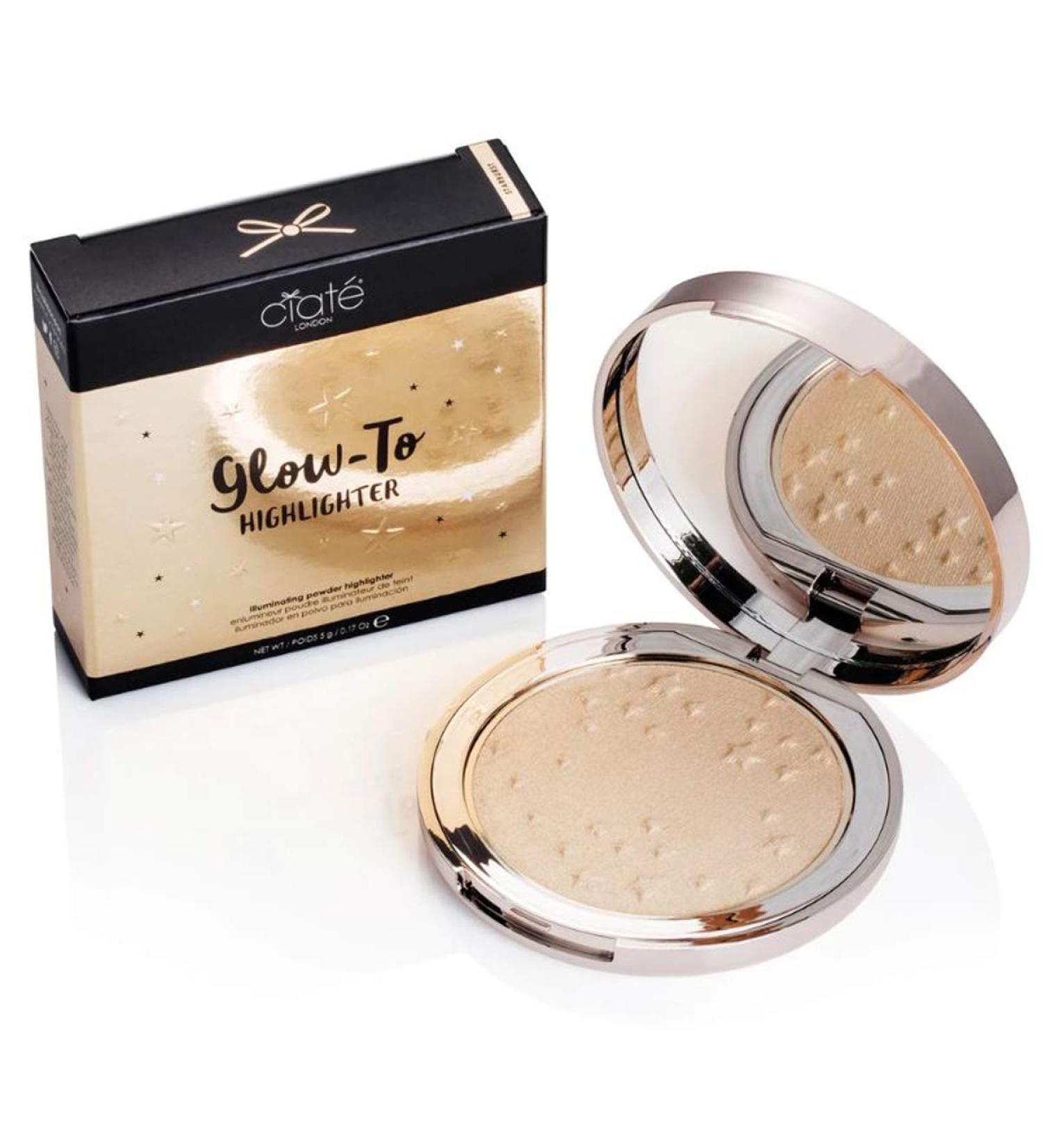 Ciate London Glow-To Highlighter 0.17 Oz - Vegan & Gluten Free Pressed Powder Makeup (Starburst) - Buy Online on GoSupps.com