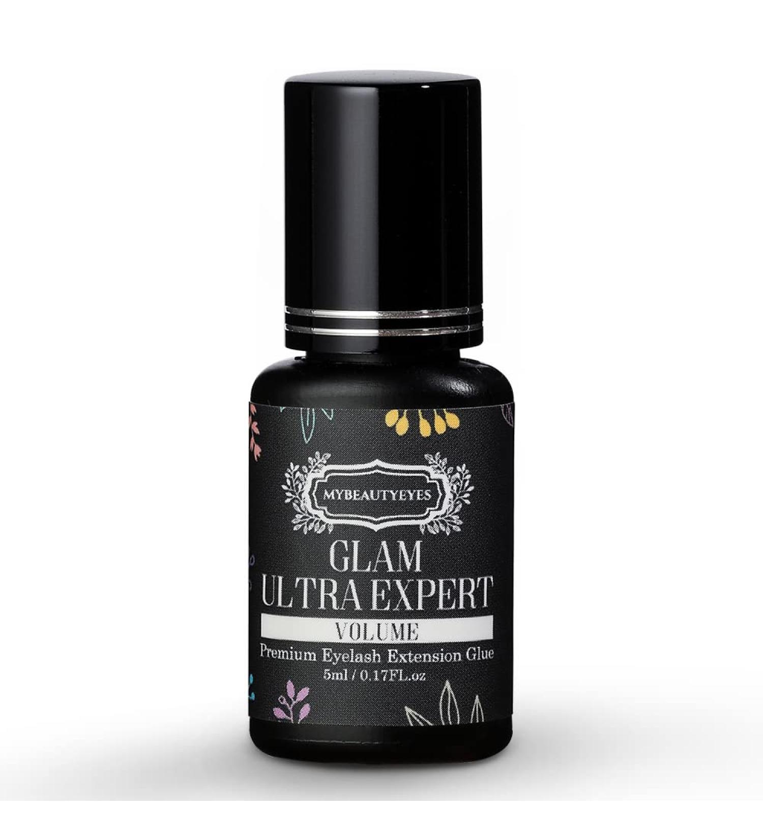 Ultra Expert Volume 5ml Black Eyelash Extension Glue - Fast Drying Adhesive with 7 Weeks Retention - Latex-Free - Buy Online on GoSupps.com