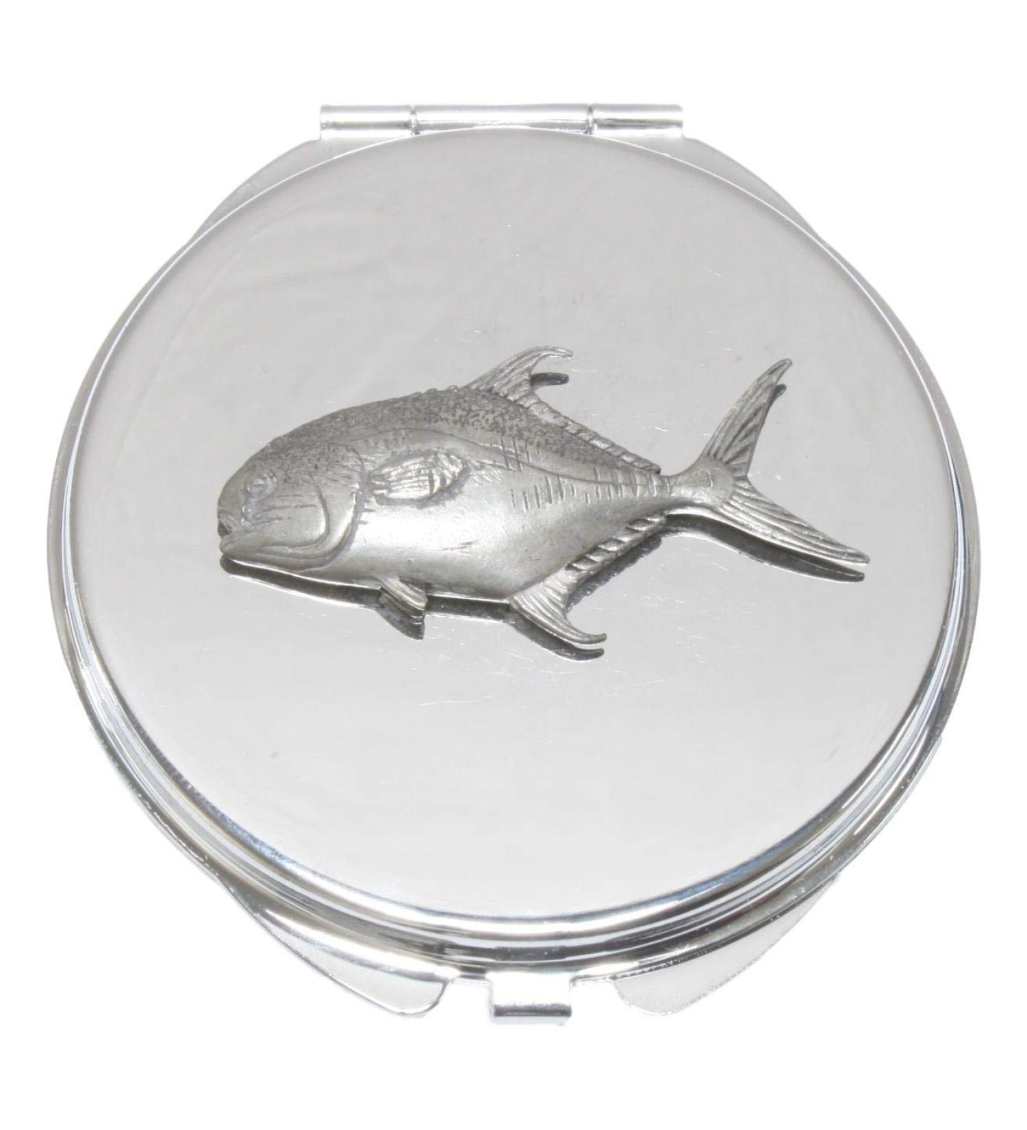 Permit Fish Compact Mirror Handbag Gift With Free Engraving 267 - Buy Online on GoSupps.com