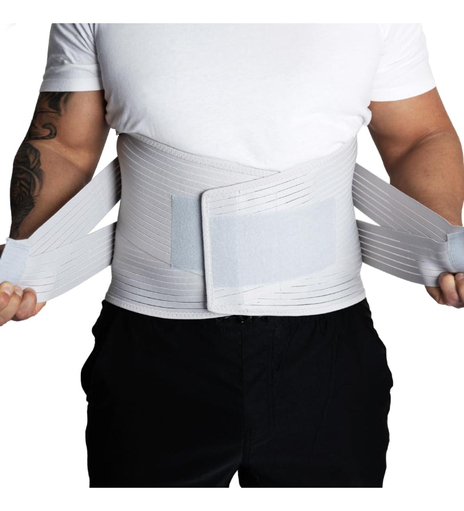 Back Support Belt for Lower Back Pain Relief | Sciatica & Herniated Disc | Adjustable & Breathable | Medical Grade | X-Large - Buy Online on GoSupps.com