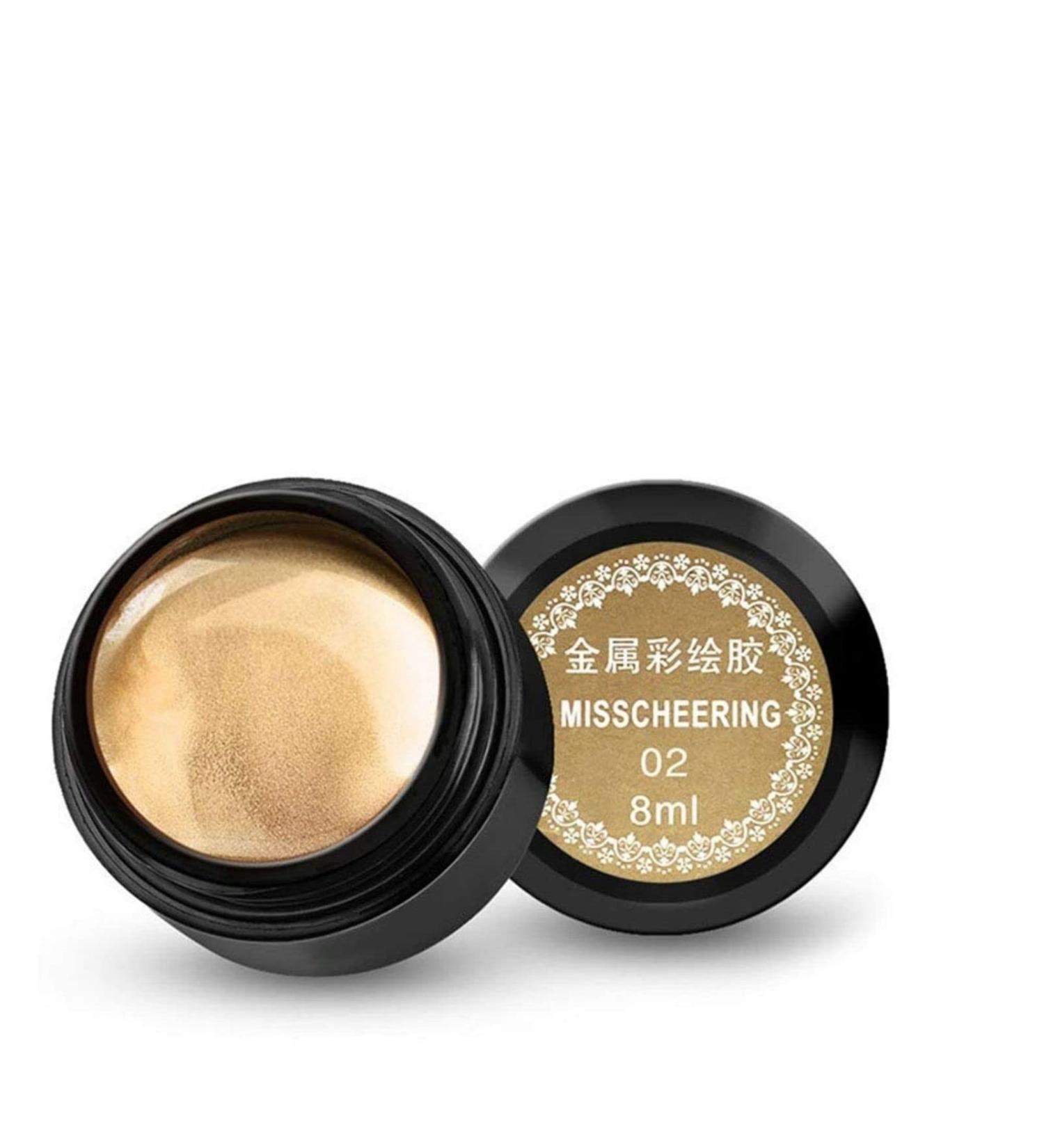 Nail Painted Gel Uv Lacquer Polish Metallic Nail UV Varnish for Beauty Personal Care Female Makeup Decoration Products Finger Care 8ml / Bottle(02) - Buy Online on GoSupps.com