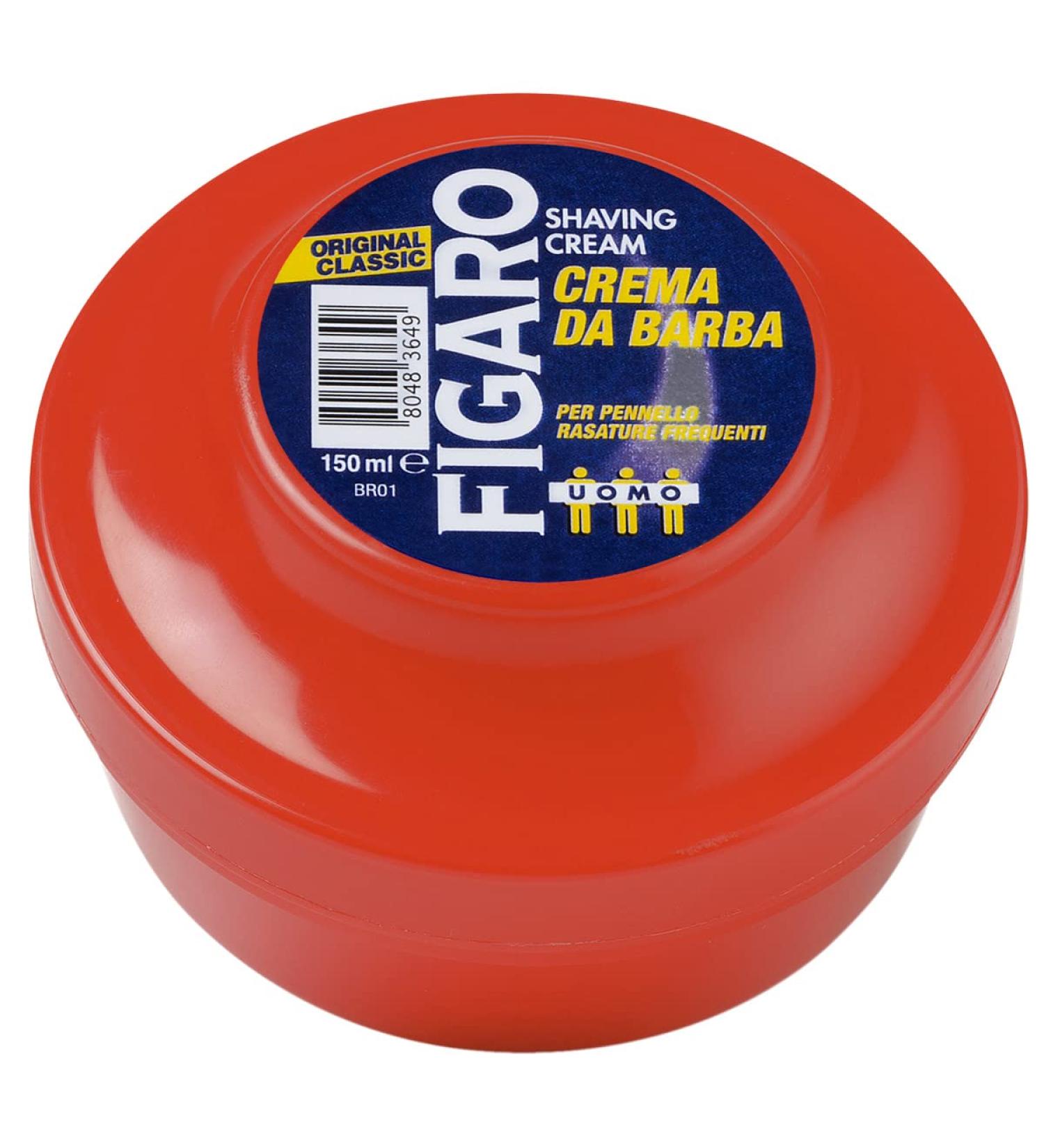 Figaro Shaving Cream 150 ml with Almond Oil - Premium International Shipping Available - Buy Online on GoSupps.com