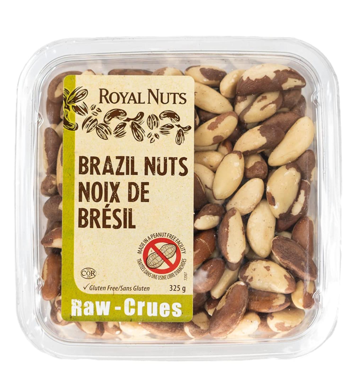 ROYAL NUTS Brazil Nuts Raw 325 Grams - Buy Online on GoSupps.com