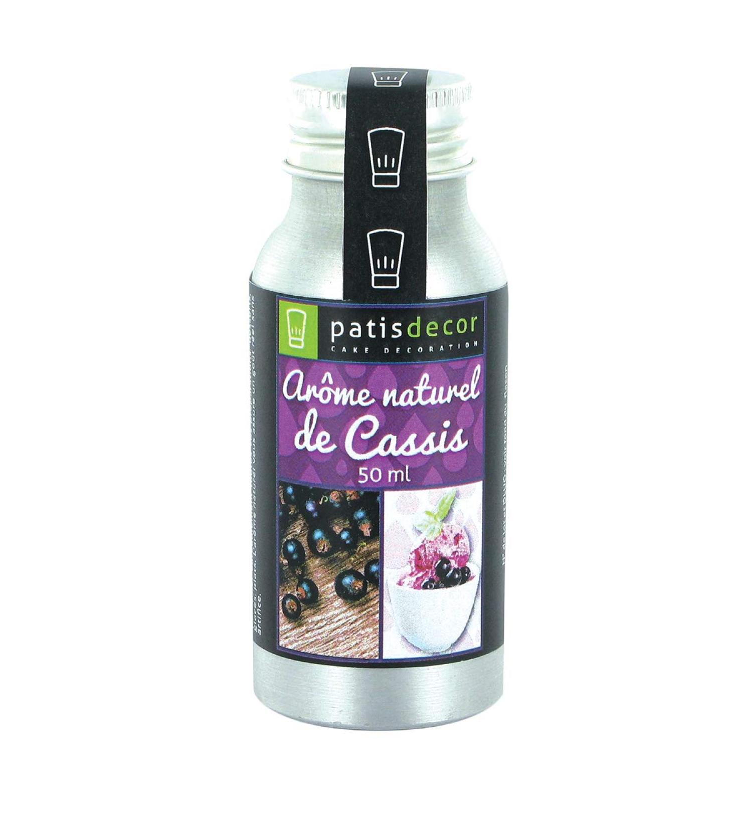 PATISDECOR Natural Arome Blackcurrant 50 mL