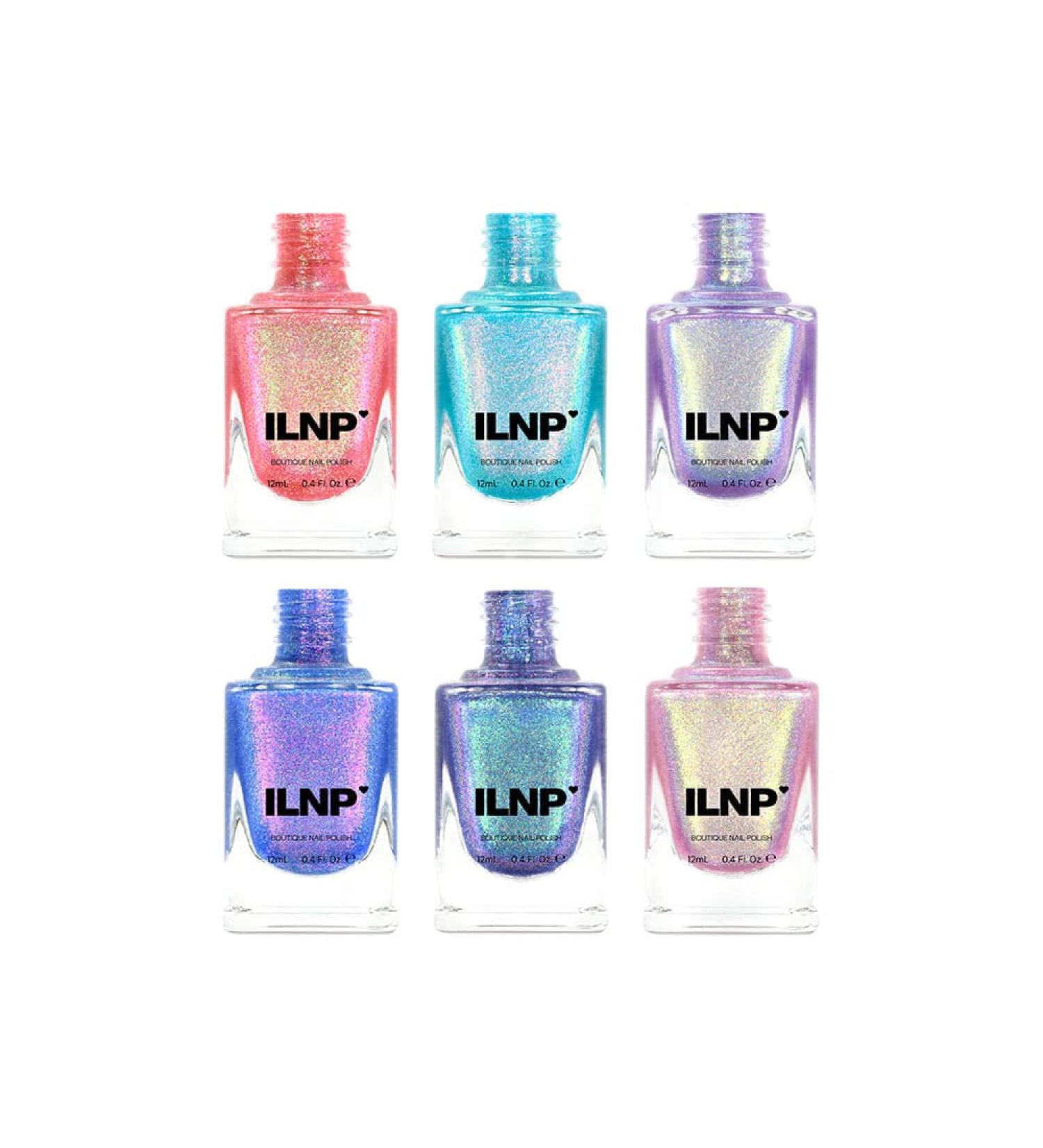 ILNP Summer Nights Collection - Iridescent Holographic Nail Polish Set - Buy Online on GoSupps.com