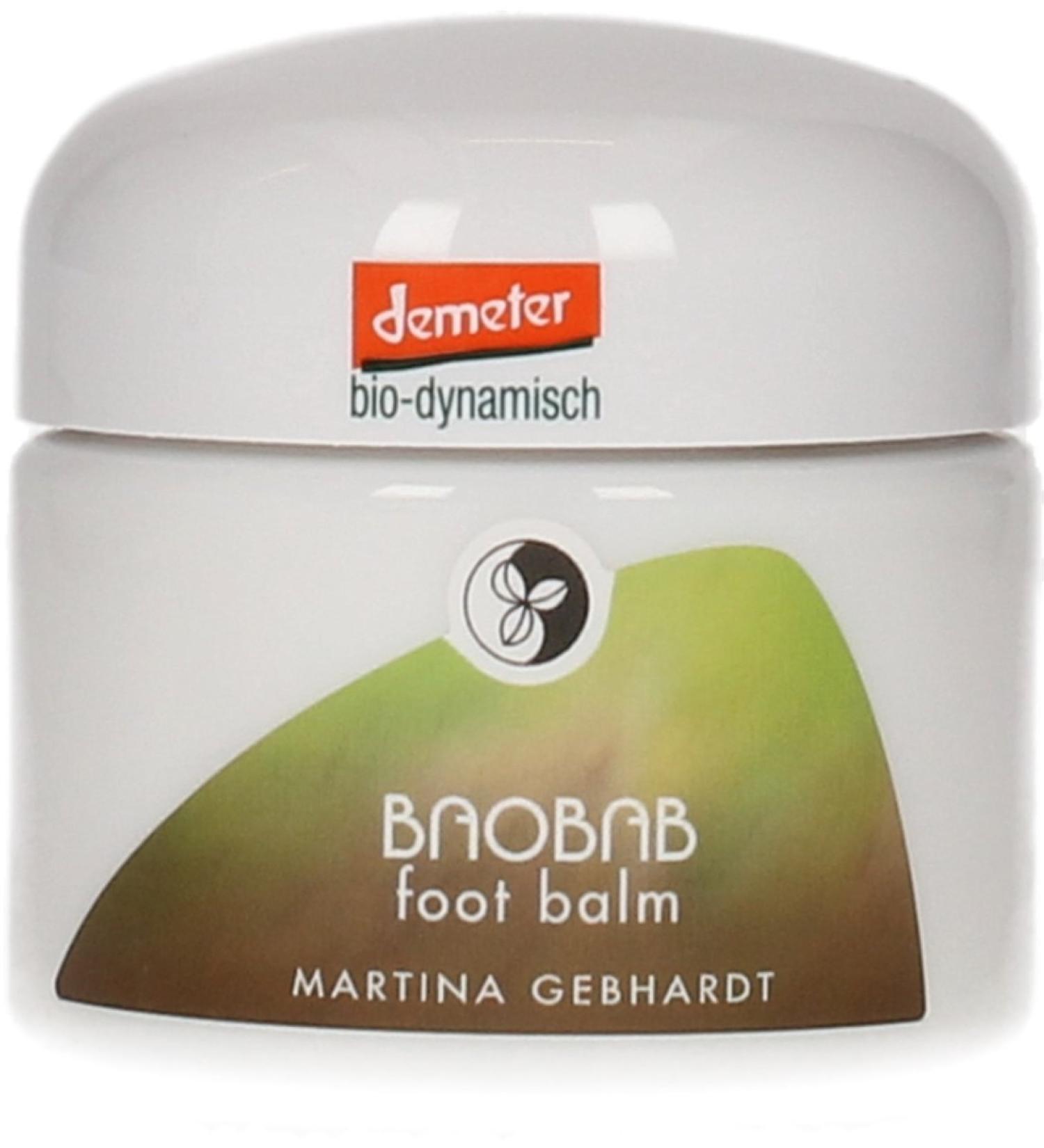 Martina Gebhardt Natural Cosmetics Baobab Foot Balm 50ml