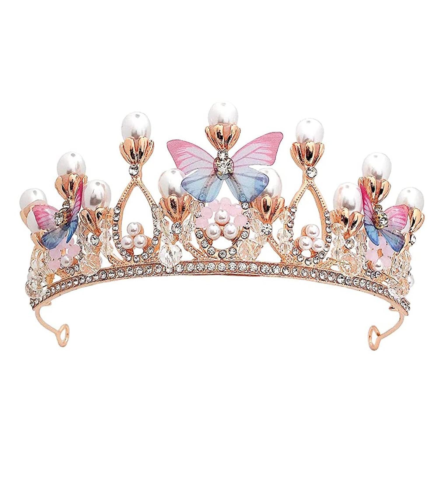 Elegant Wedding Diadem & Bridal Crown - Crystal Tiara & Headband for Brides Proms & Special Occasions - Buy Online on GoSupps.com
