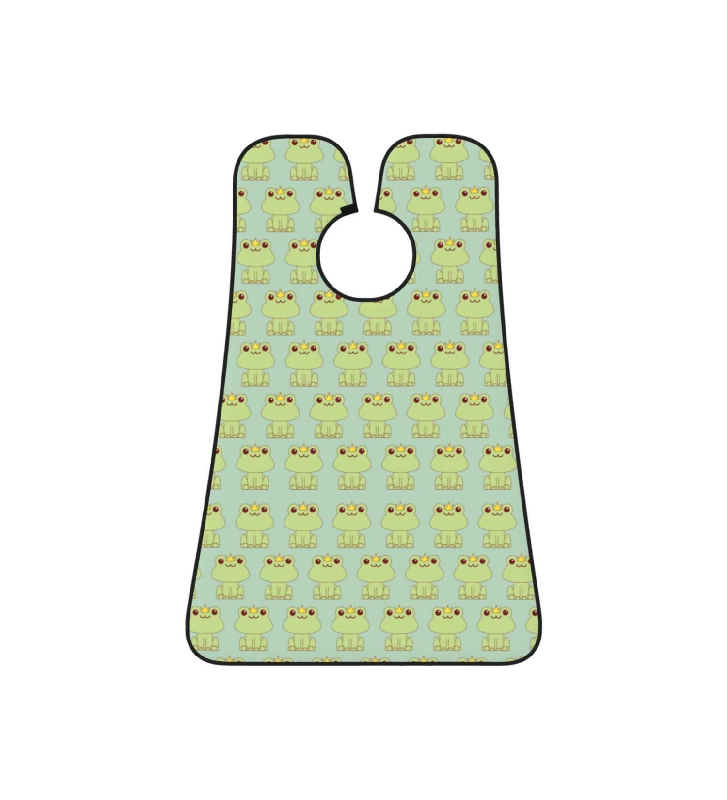 Frog King Beard Bib - Animal Frog Hair Catcher Non-Stick Grooming Cloth for Shaving & Trimming Ideal Salon Cape Apron & Gifts for Men - Buy Online on GoSupps.com