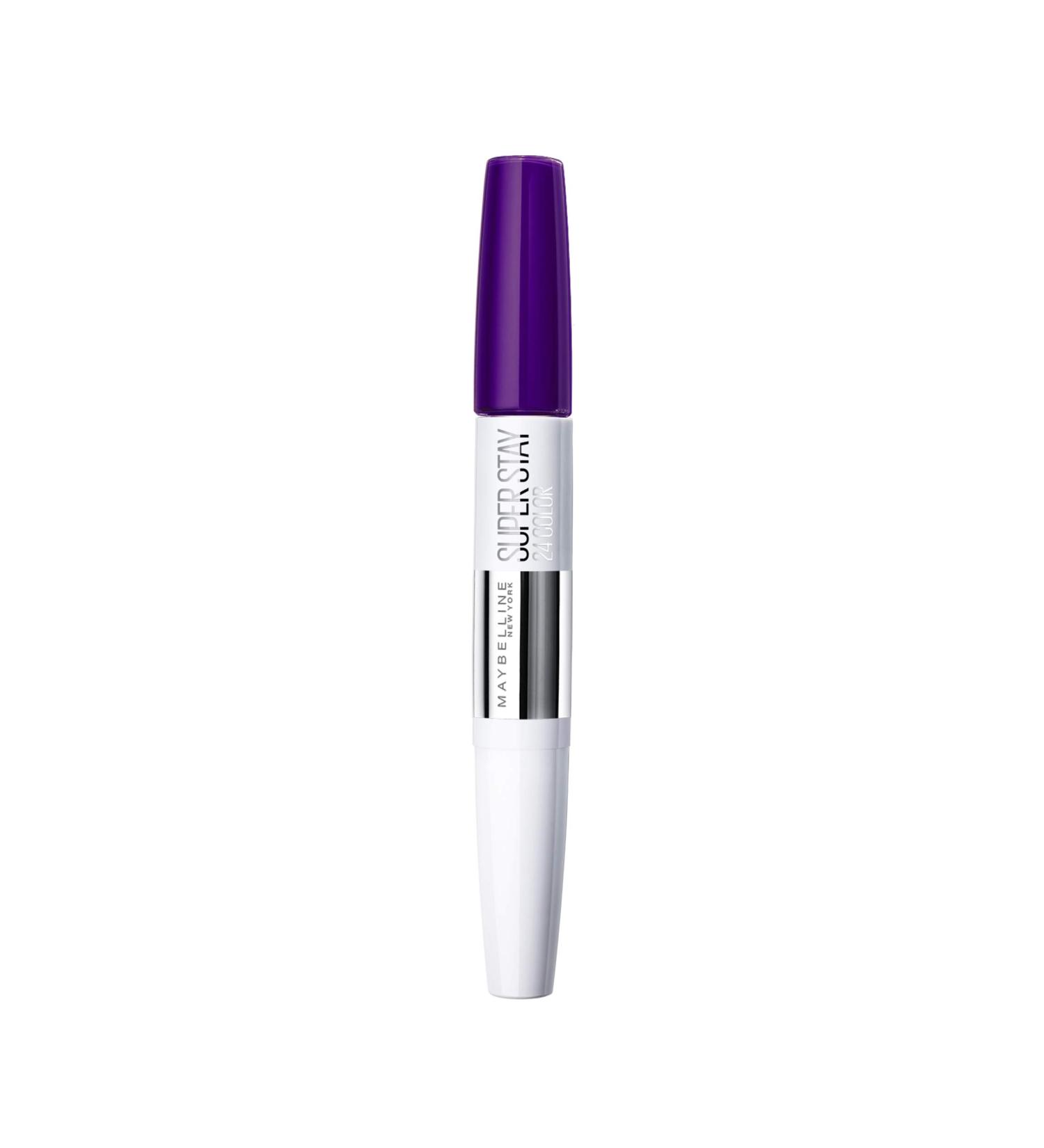 Maybelline Superstay 24 Hour Lip Colour 800 Purple 20g - Long Lasting Lipstick - Buy Online on GoSupps.com