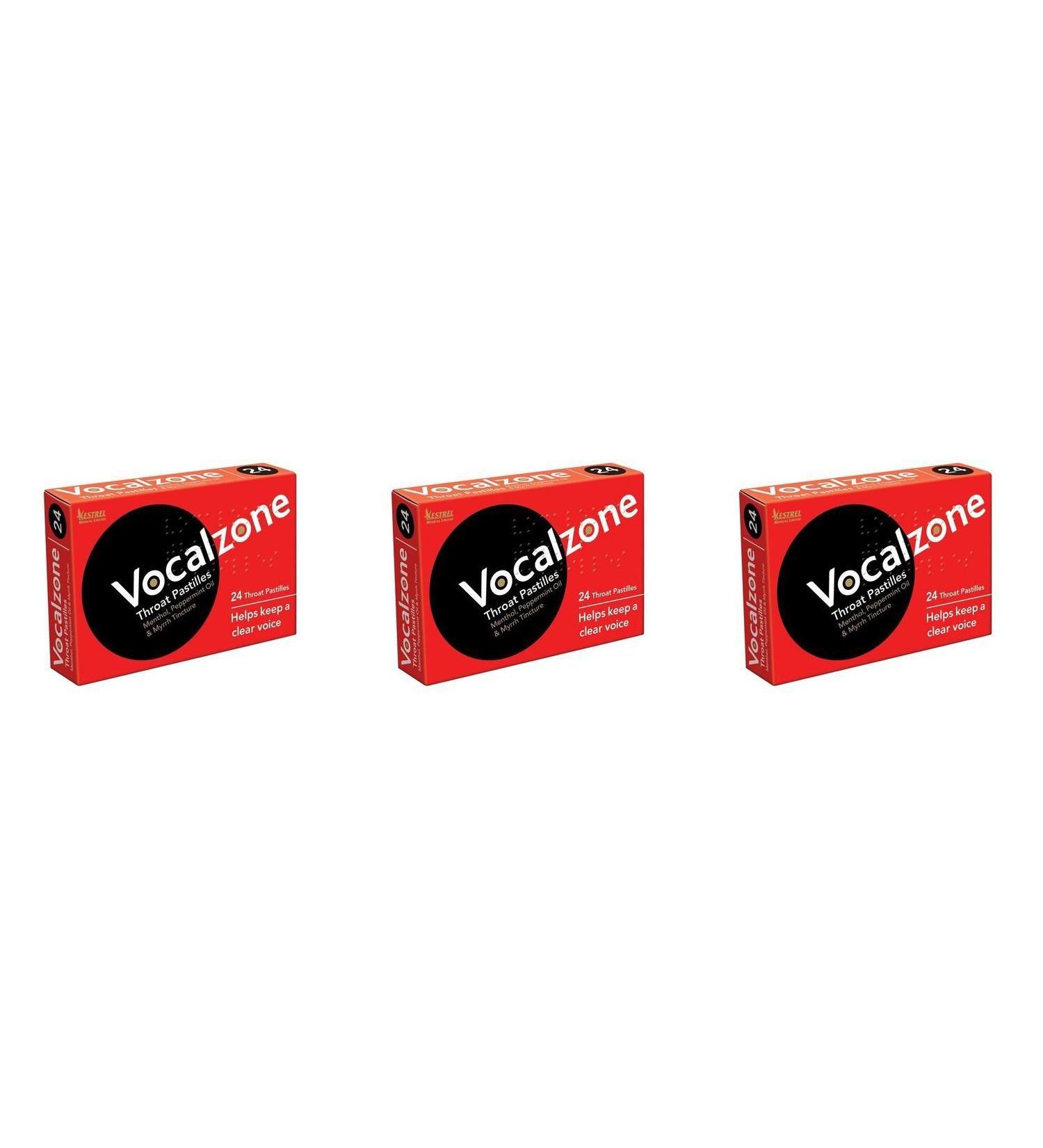 Vocalzone Vocalzone Throat Pastille Tablets | 24s | 3 PACK
