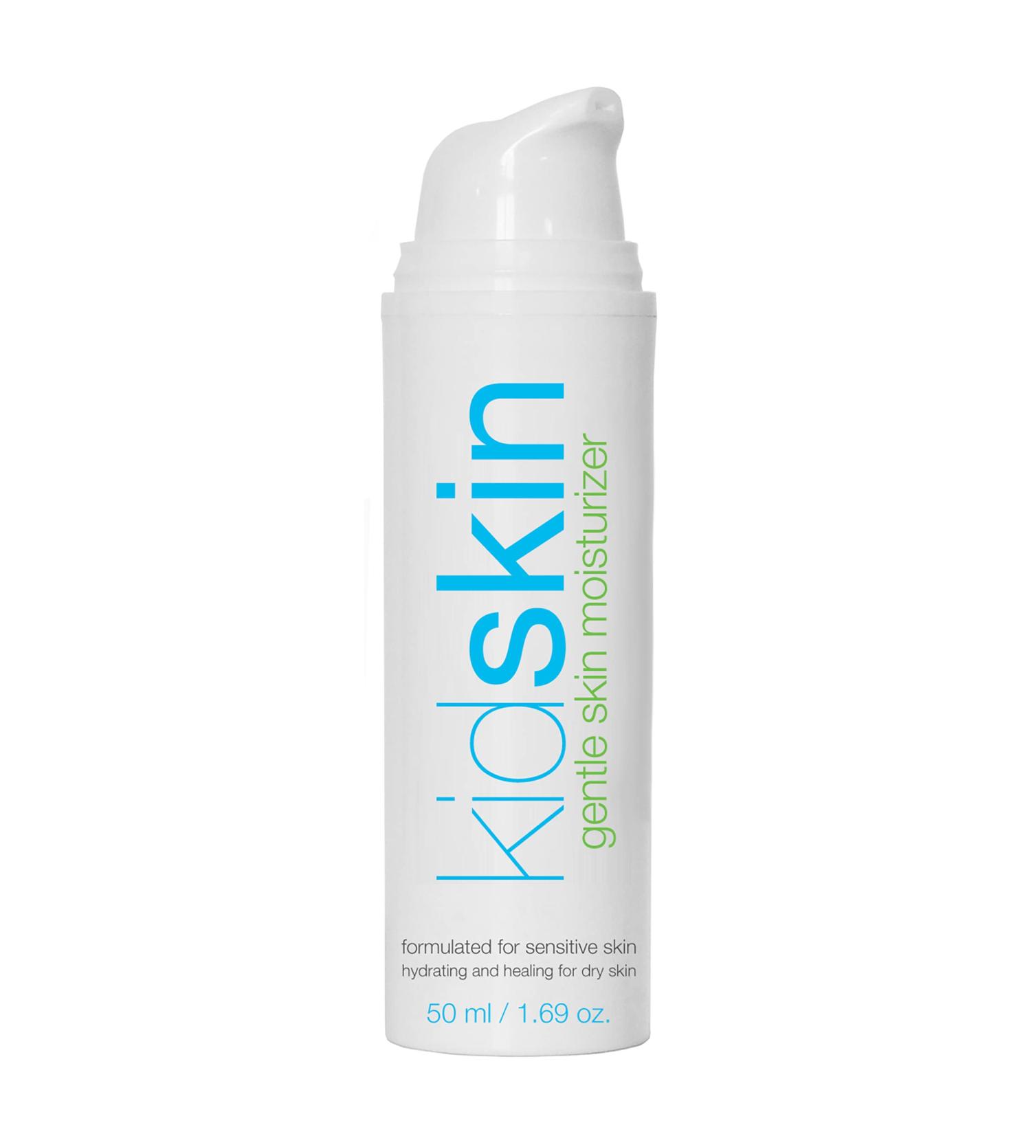 Kidskin Gentle Skin Moisturizer for Sensitive Skin - Soothing Hydrating Formula for Eczema & Rosacea - Perfect for Kids & Preteens with Dry/Oily Skin - Made in USA - Buy Online on GoSupps.com