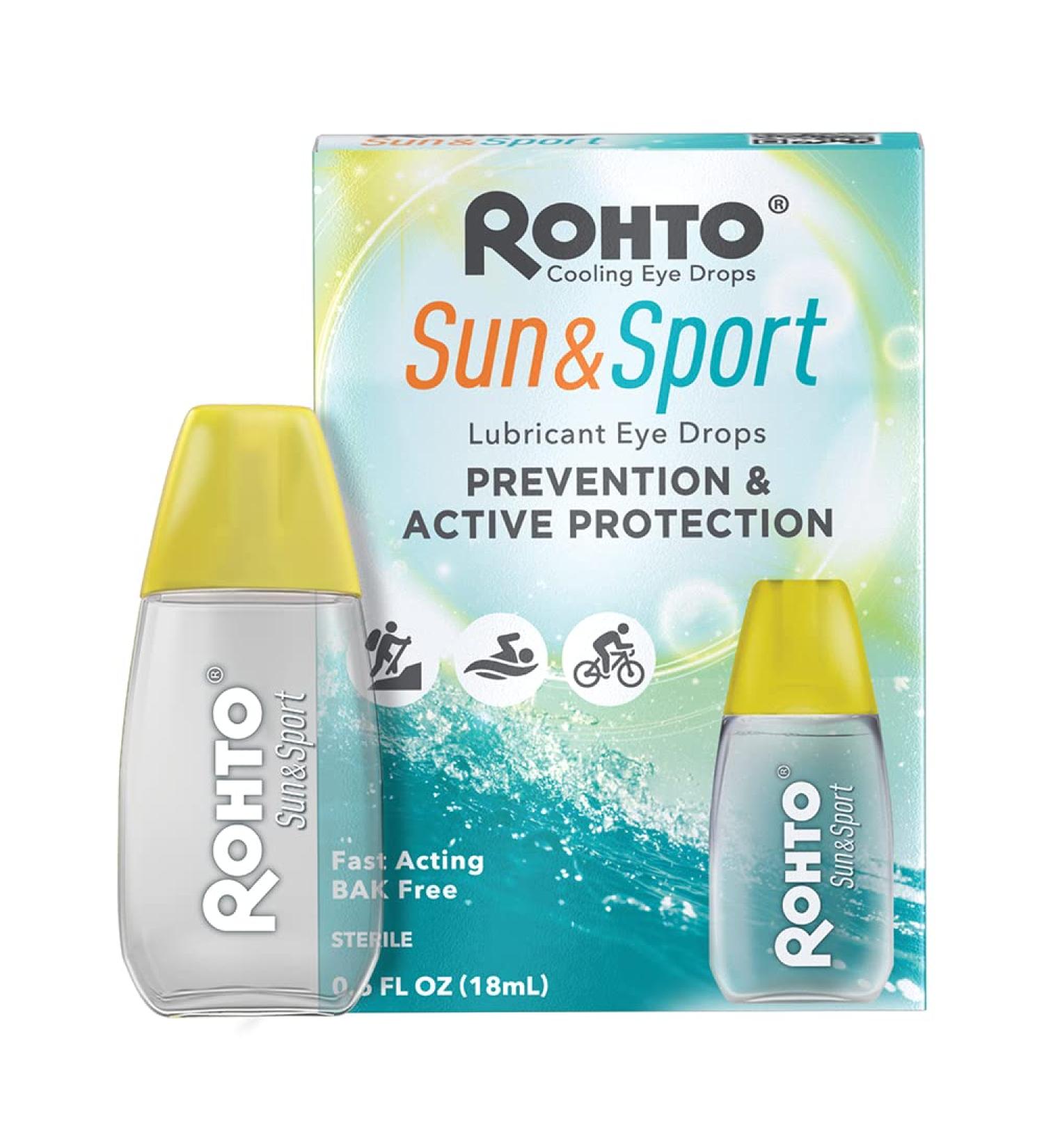 Rohto Sun & Sport Eye Drops - Fast Relief for Outdoor Activities - Buy Online on GoSupps.com