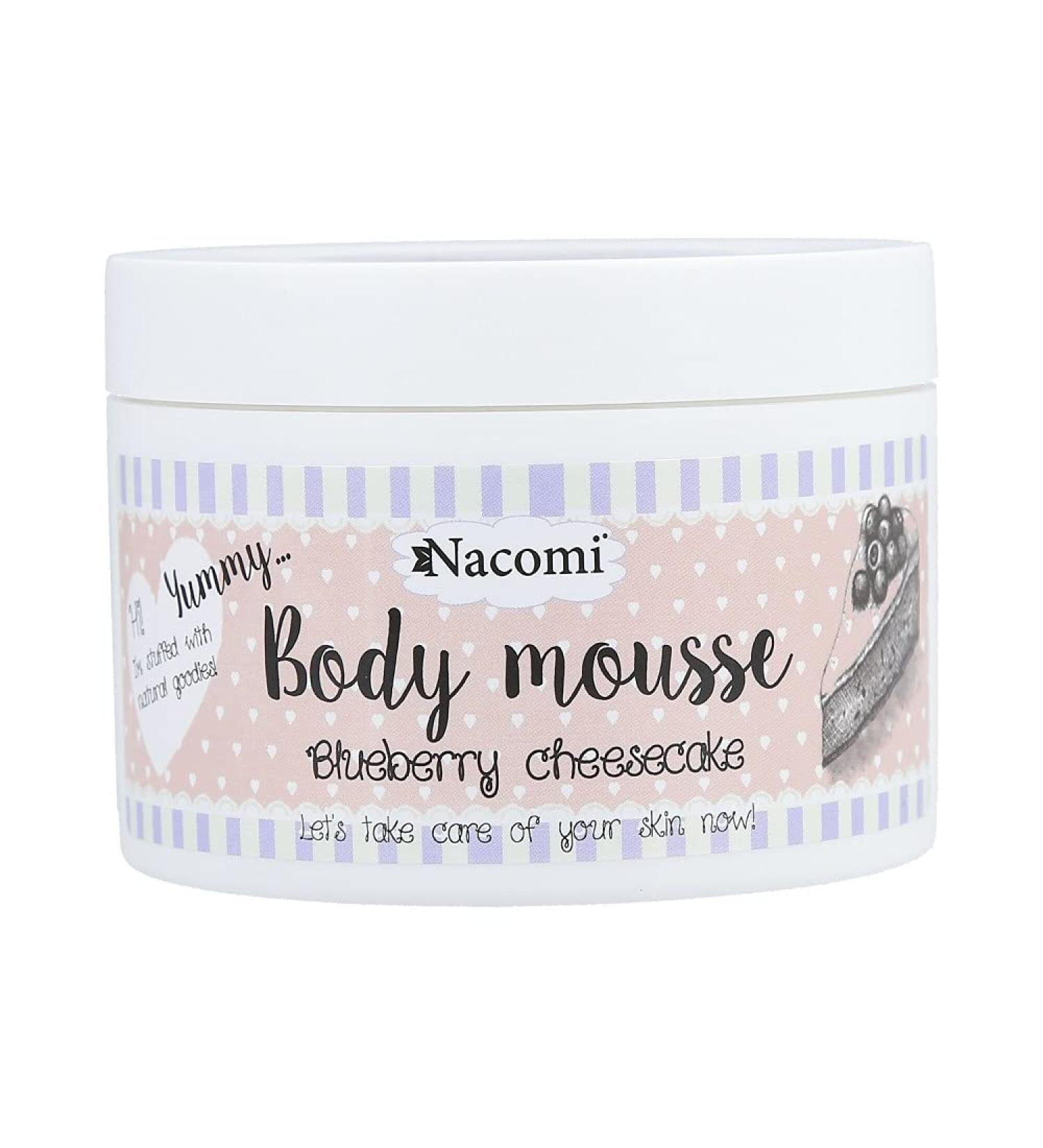 Nacomi NACOMI Yummy Body Mousse - Blueberry Cheesecake Body Mousse 180ml