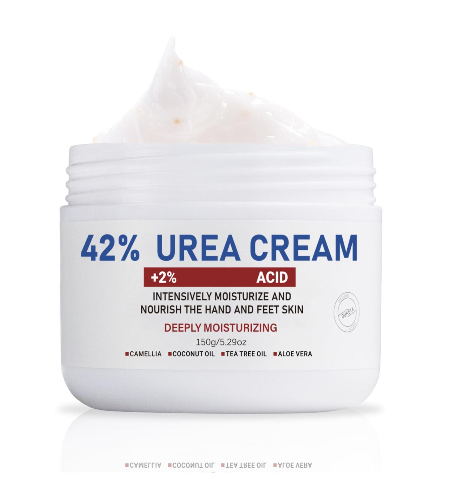 Urea Foot Cream 42% Urea Cream Cracked Heel Repair Cream for Feet and Hand Foot Cream for Callus Remover & Nourishes Soften Maximum Strength for Hand Foot And Body Care(150g) - Buy Online on GoSupps.com