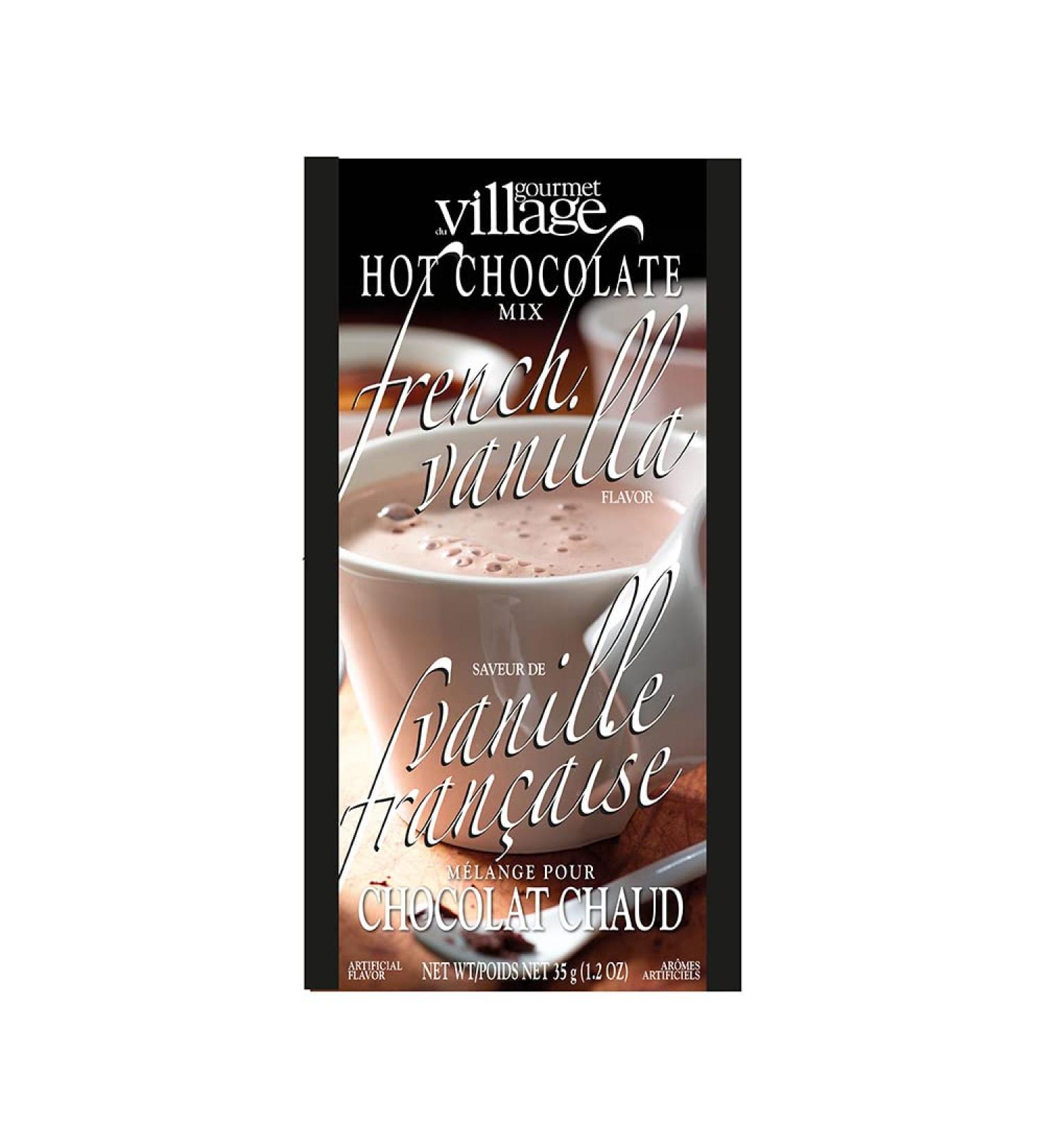 Gourmet du Village Hot Chocolate French Vanilla Vanilla 35 g (Pack of 1) - Buy Online on GoSupps.com