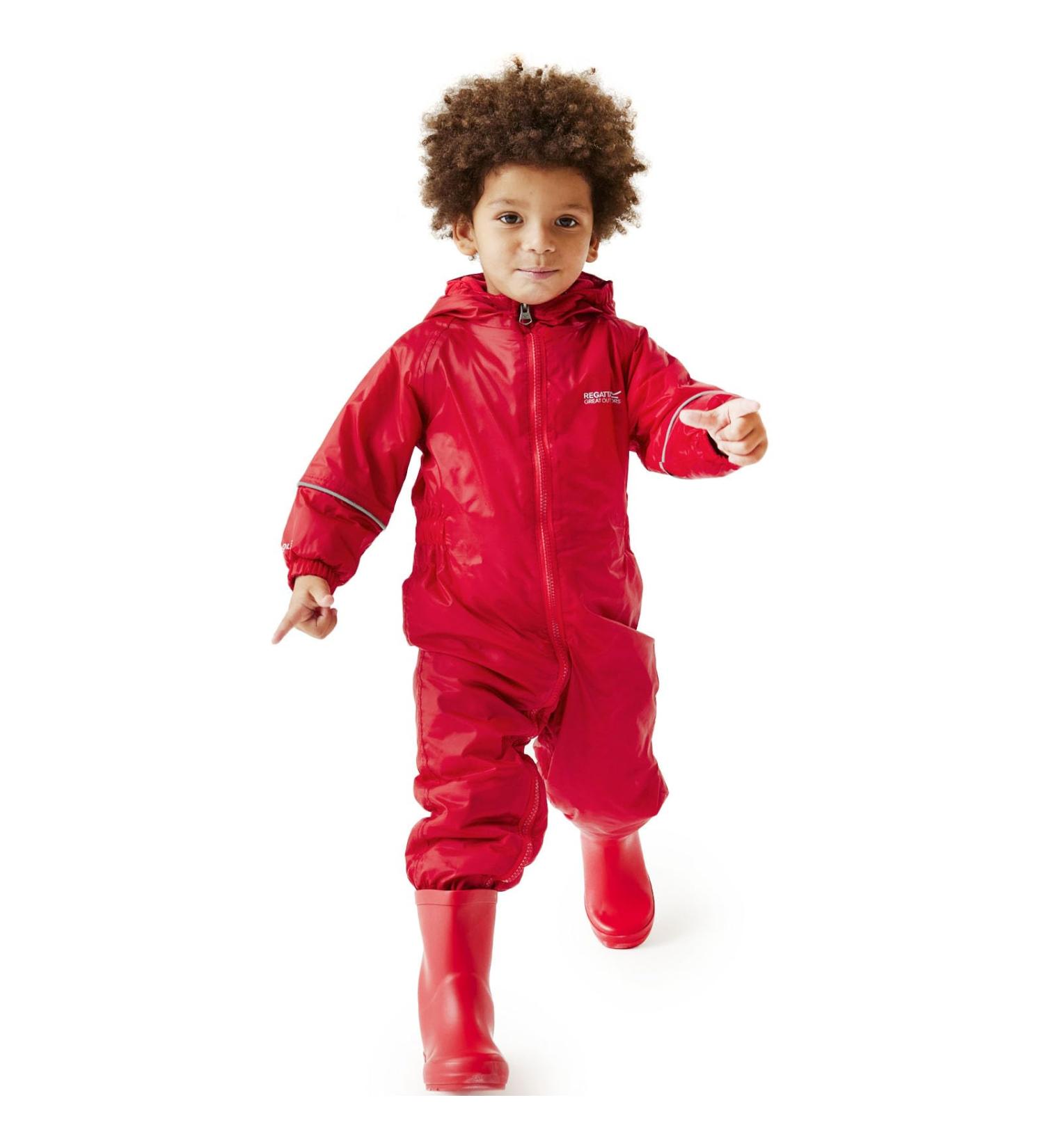 Regatta Kids Splosh III Waterproof Puddle Suit Pepper 36-48 Months - Buy Online on GoSupps.com