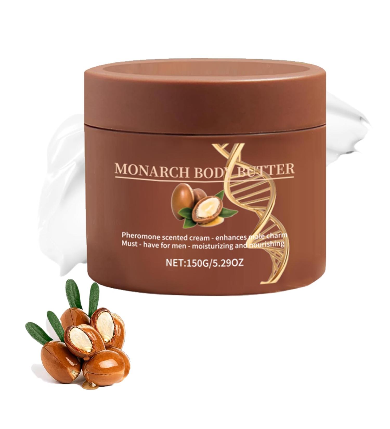 Crowned Skin Body Butter For Men Pheromone Scented Cream Cologne Body Butter for Men Pheromone body butter for men Hydrates and moisturizes to enhance attractiveness (1PC) - Buy Online on GoSupps.com