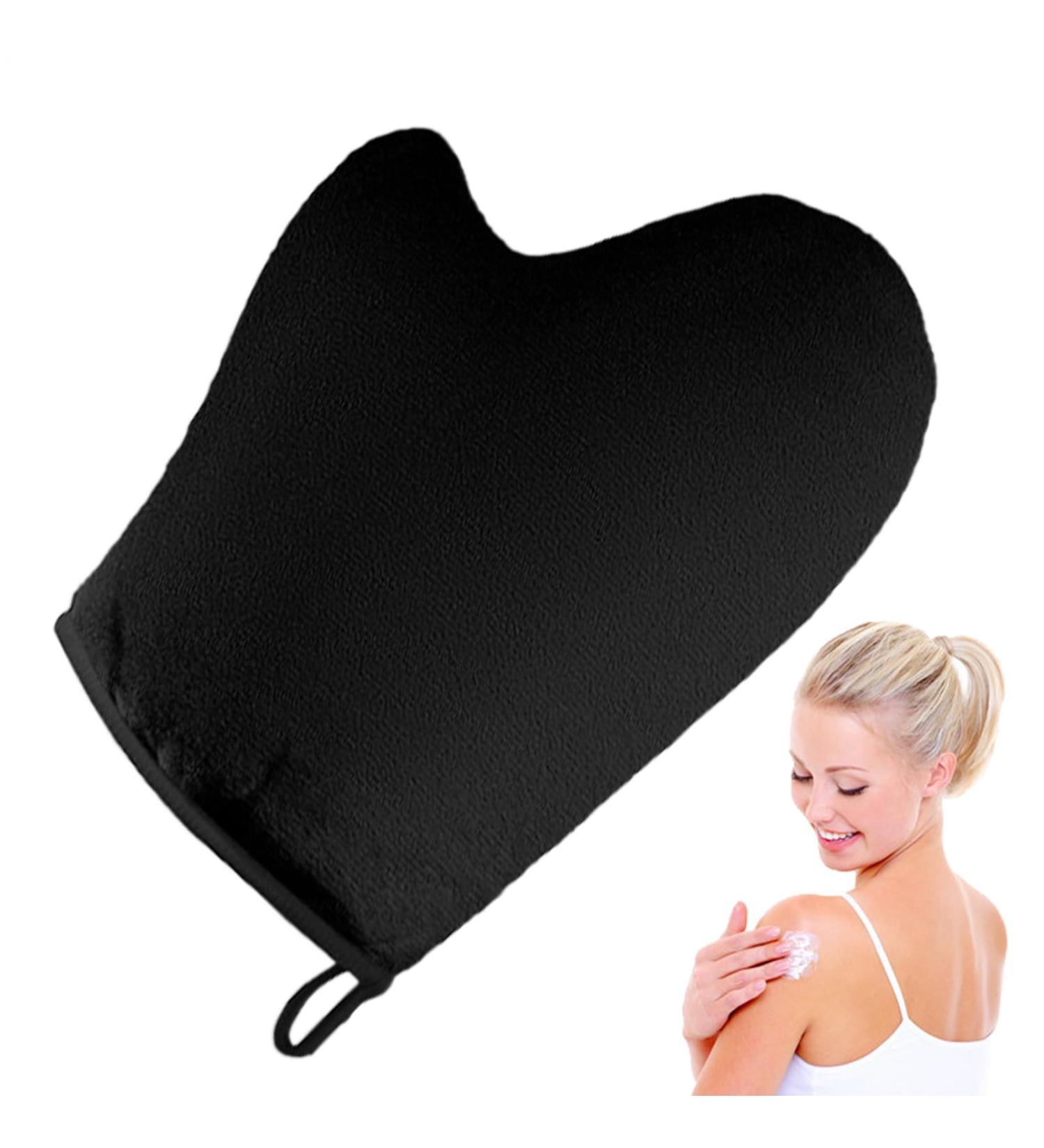 Sun Shine Glove Tanning Mitt Applicator Reusable Washable Incl Thumb Extra Soft For Face & Body Creams Foam Women Men Black - Buy Online on GoSupps.com