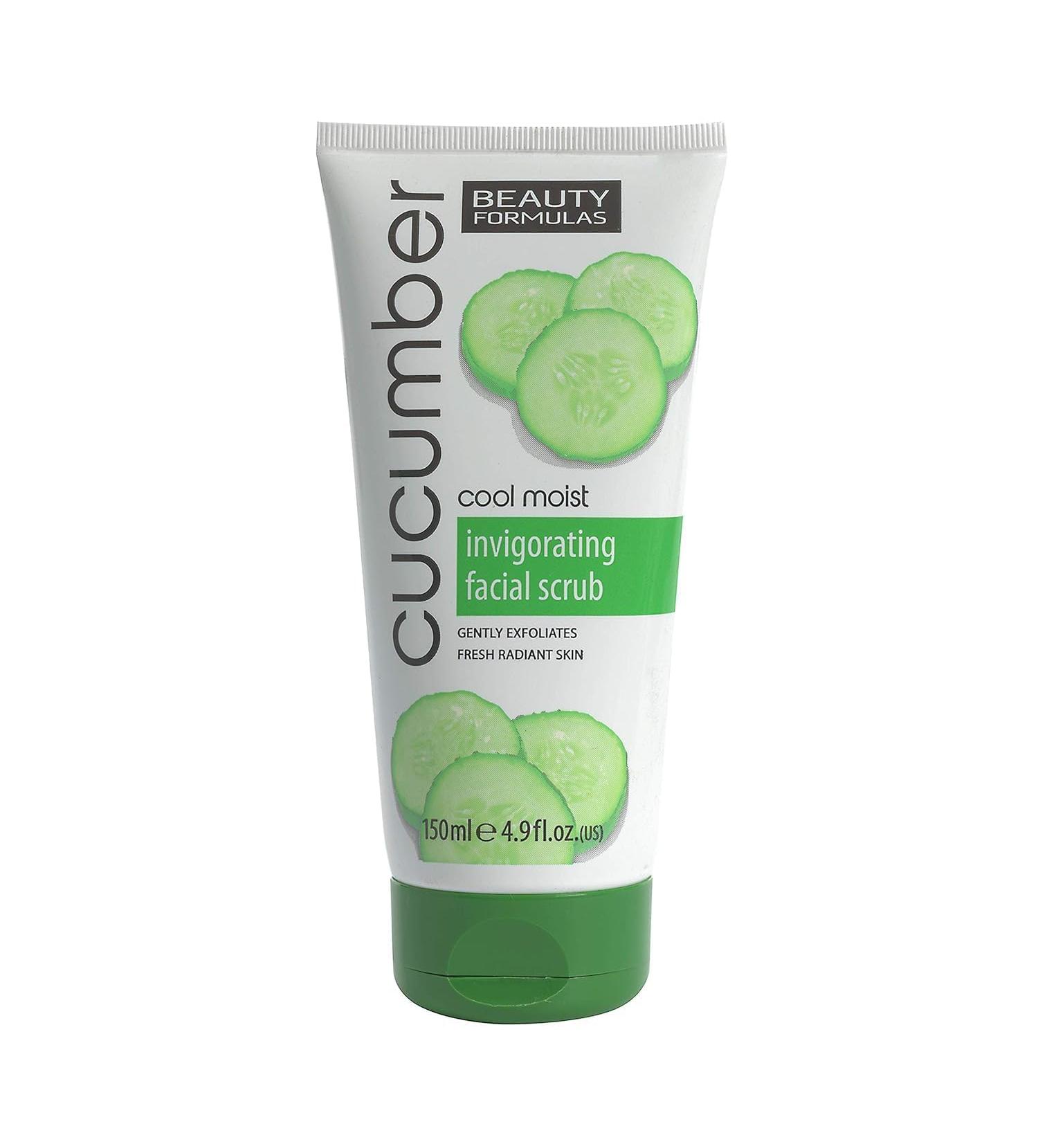 Beauty Formulas Invigorating Cucumber Facial Scrub