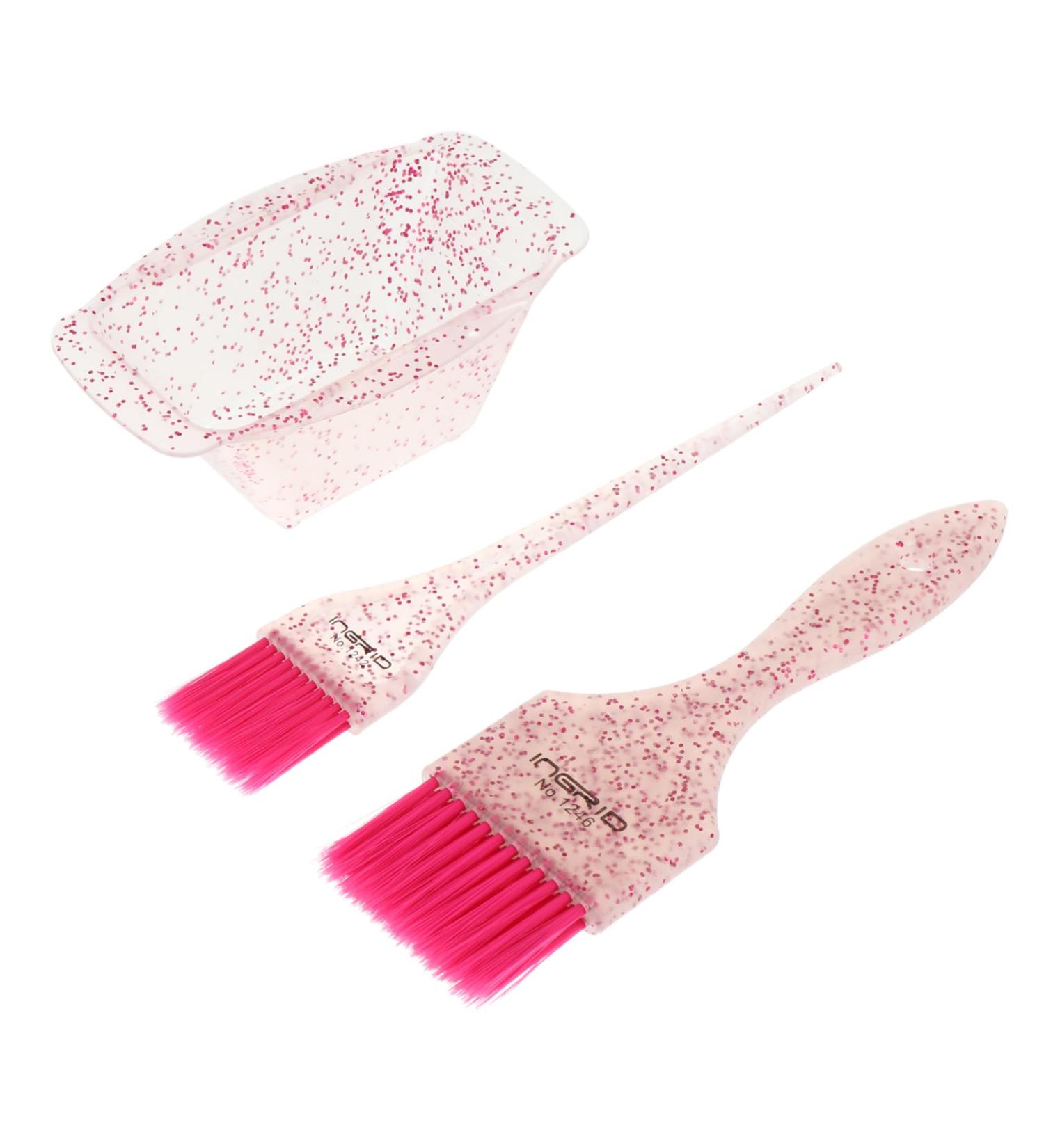Beaupretty Hair Coloring Set | Pink Hair Dye Tools & Accessories | Salon Quality Brush & Bowl | International Shipping - Buy Online on GoSupps.com