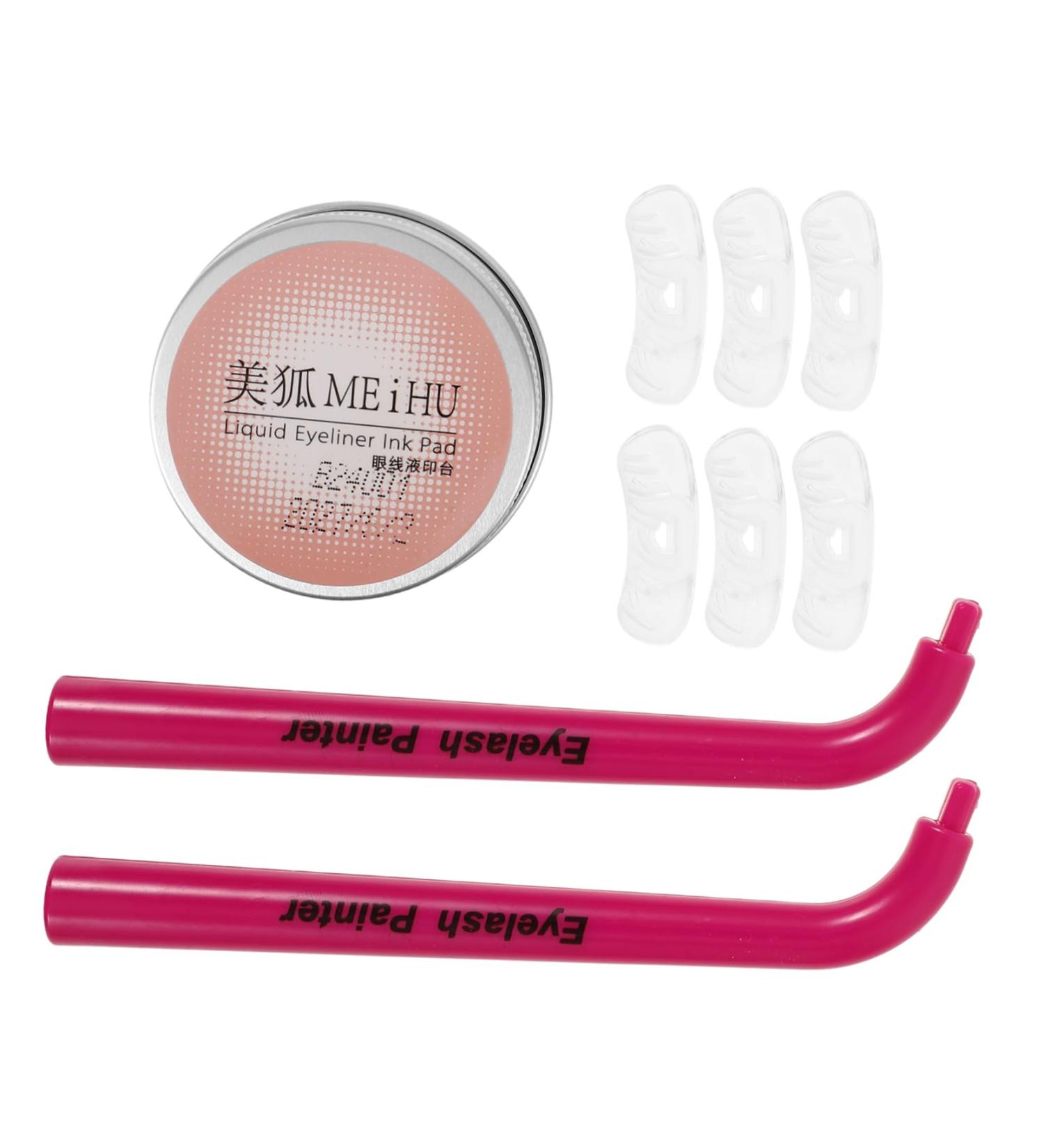 Beavorty 1 Set Eye Makeup Aid Lower Eyelash Stamps Eyelashes Prints Stamp Lower Eyelash Makeup Tool Eyelash Stencil for Makeup Reusable Eyelash Stamps Eye Makeup Tool Diphenylene 12.00X3.50X2.50CM - Buy Online on GoSupps.com