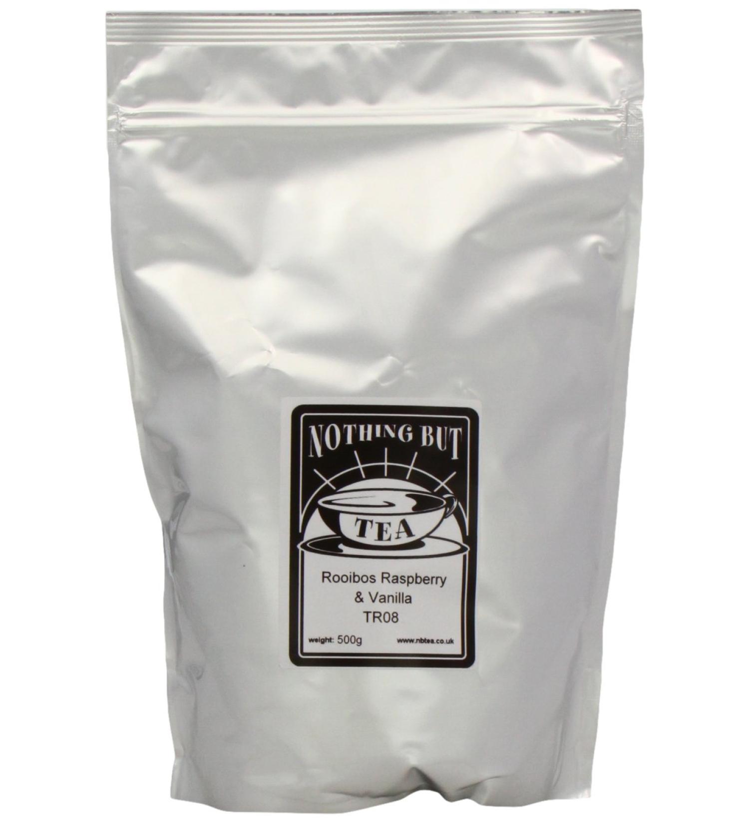 Rooibos Raspberry and Vanilla - 500g Pouch - Buy Online on GoSupps.com