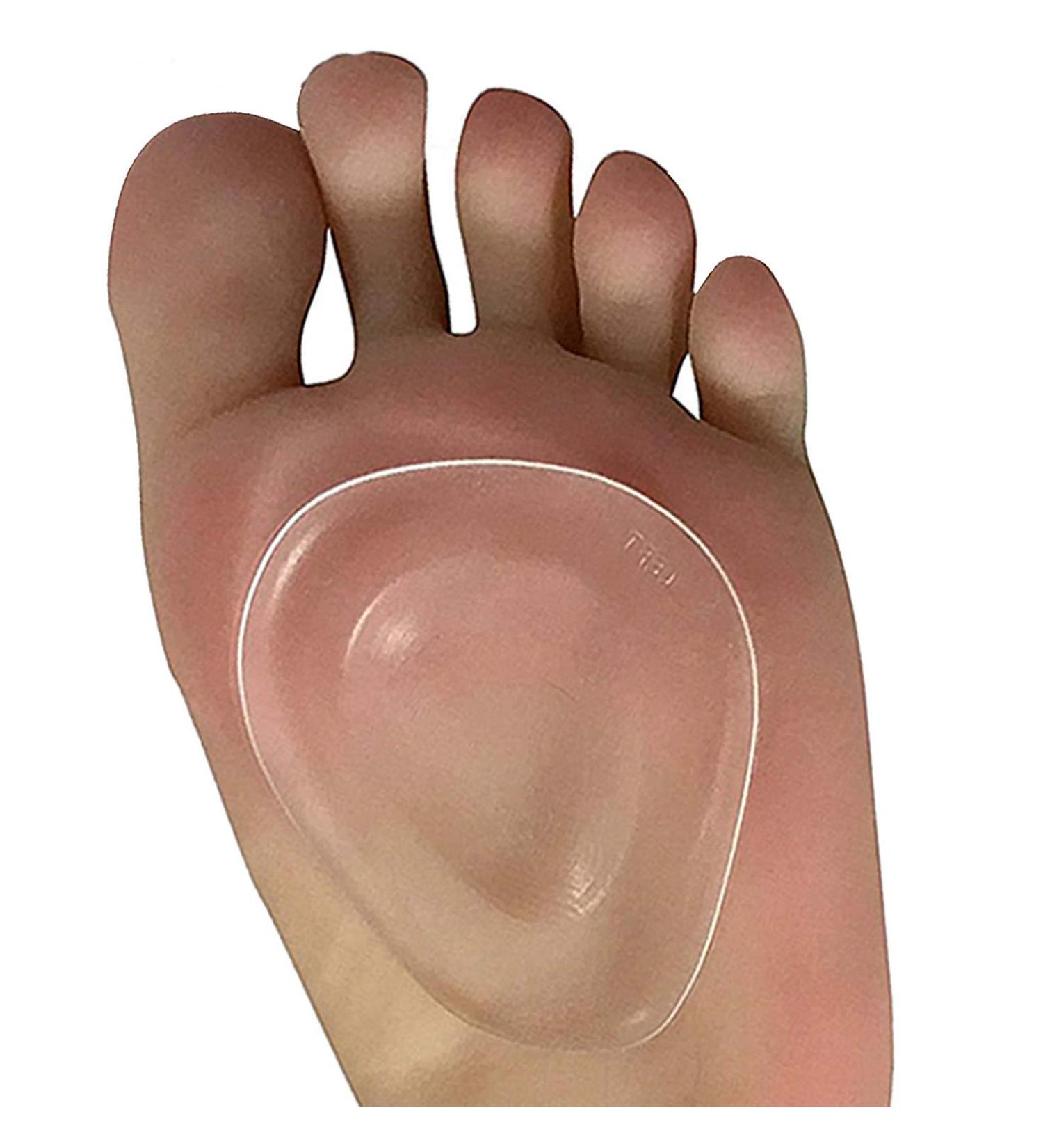 Hyjinx Ball of Foot Cushions - Self-Sticking & Re-Usable Metatarsal Cushions for Heels (1 Pair) - Buy Online on GoSupps.com