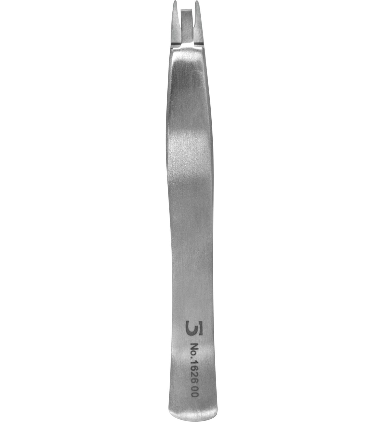 Robust tweezers made of high-quality metal for easy removal of click nose pads