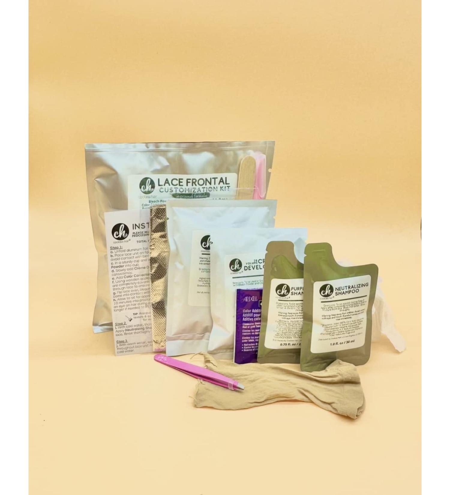Lace Frontal Customization Kit - Bleach Knots for Perfect Hairline | International Shipping Available - Buy Online on GoSupps.com