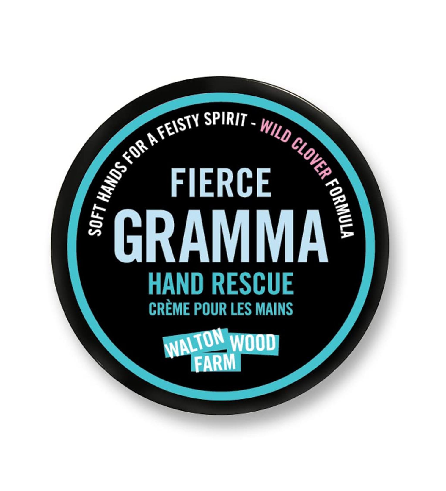 Walton Wood Farm Hand Rescue 4 oz - Fierce Gramma | Moisturizing Hand Cream - Buy Online on GoSupps.com
