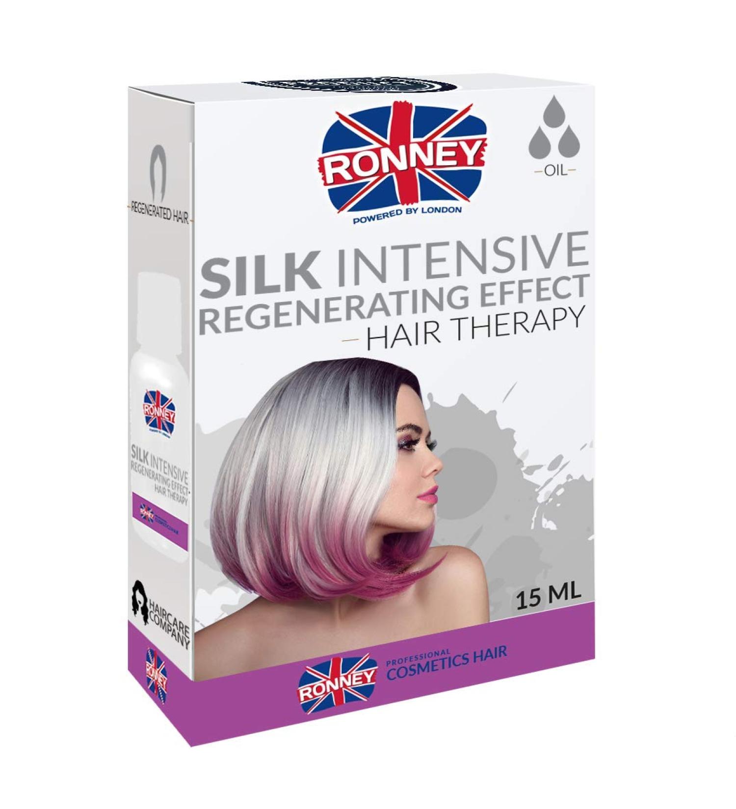 Ronney Silk Intensive Regenerating Effect Hair Therapy Hair Oil 15 ml